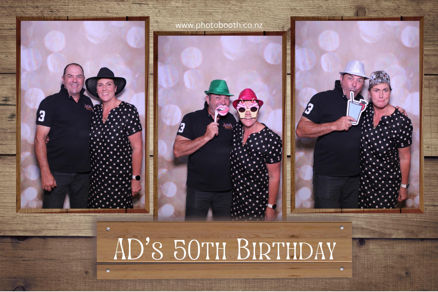 AD's 50th Birthday | View more photos from the event at gallery.photobooth.co.nz/u/SelfieCentral/ADs-50th-Birthday