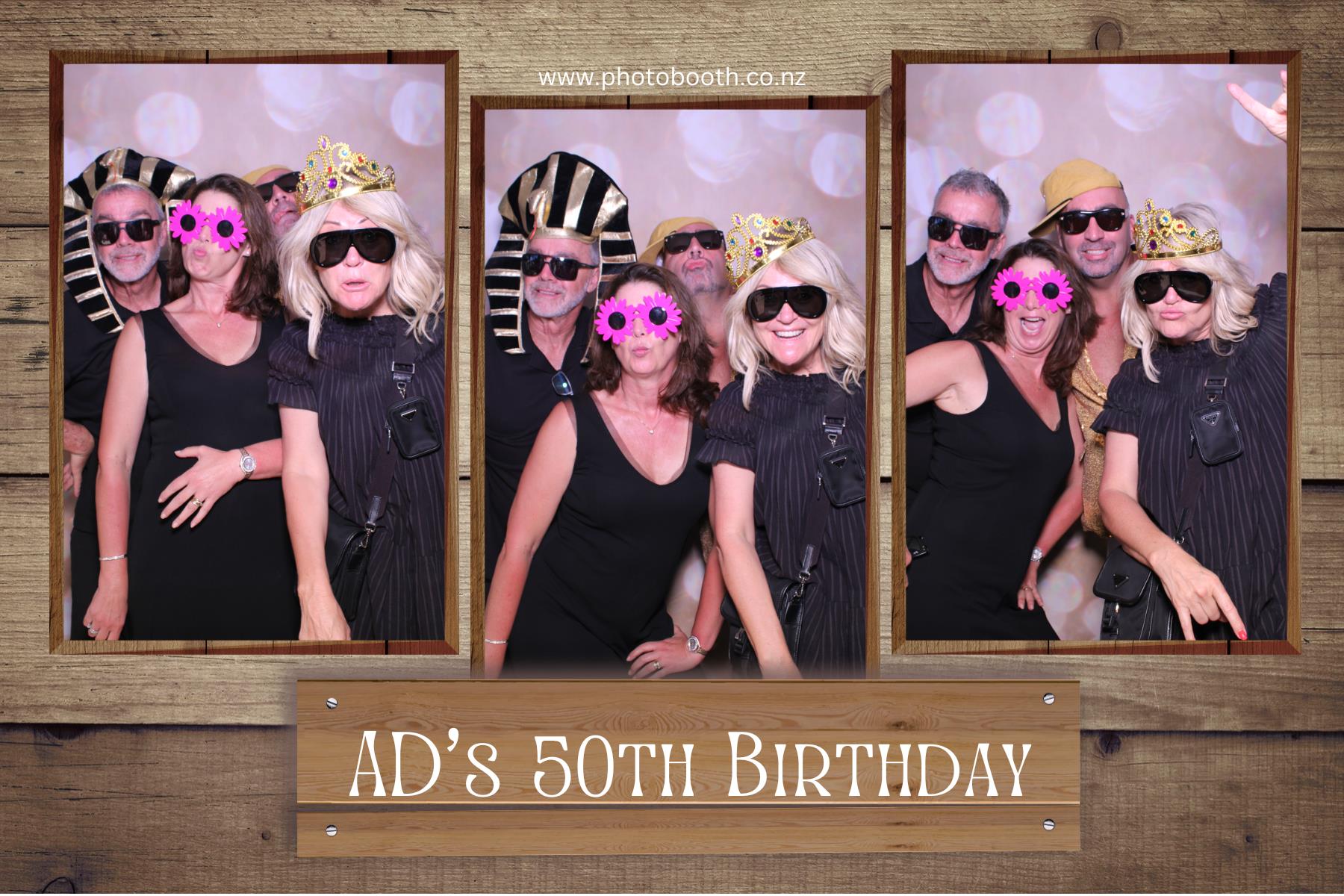 AD's 50th Birthday | View more photos from the event at gallery.photobooth.co.nz/u/SelfieCentral/ADs-50th-Birthday