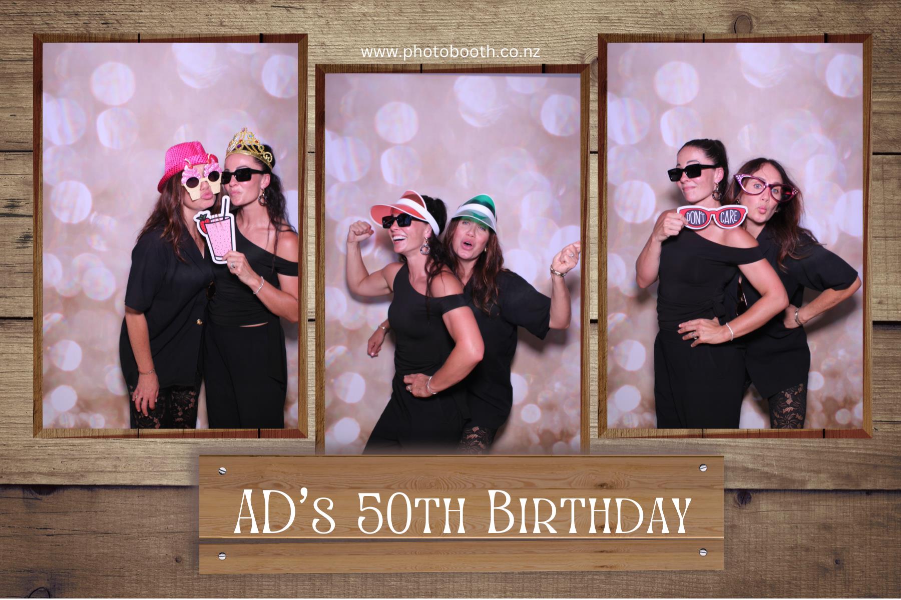 AD's 50th Birthday | View more photos from the event at gallery.photobooth.co.nz/u/SelfieCentral/ADs-50th-Birthday