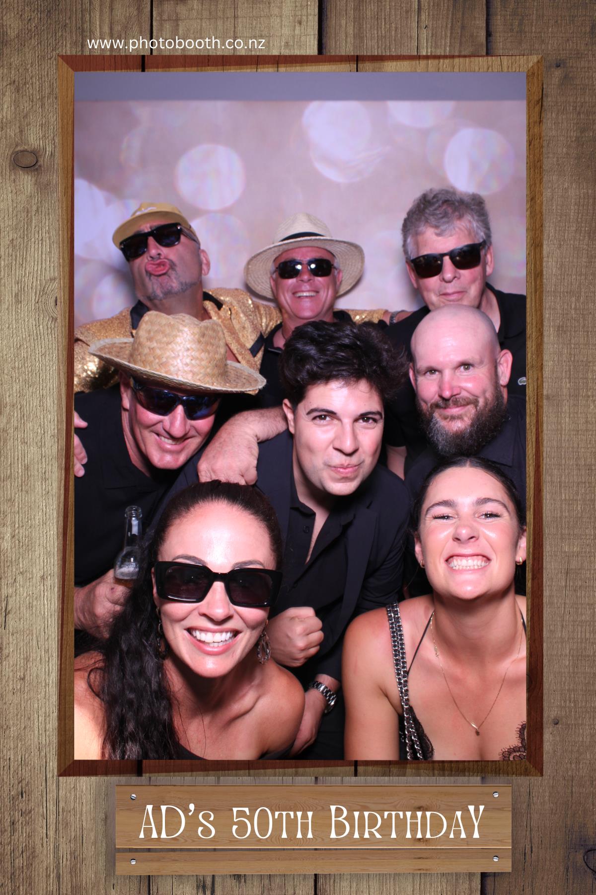 AD's 50th Birthday | View more photos from the event at gallery.photobooth.co.nz/u/SelfieCentral/ADs-50th-Birthday