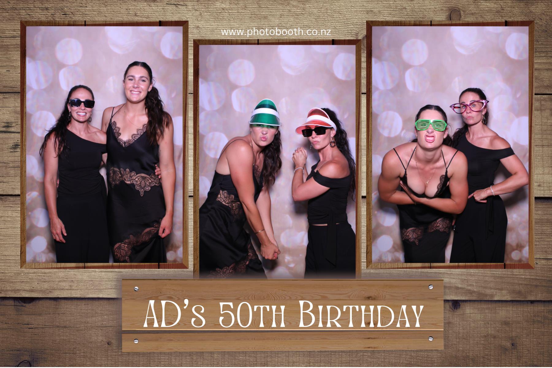 AD's 50th Birthday | View more photos from the event at gallery.photobooth.co.nz/u/SelfieCentral/ADs-50th-Birthday