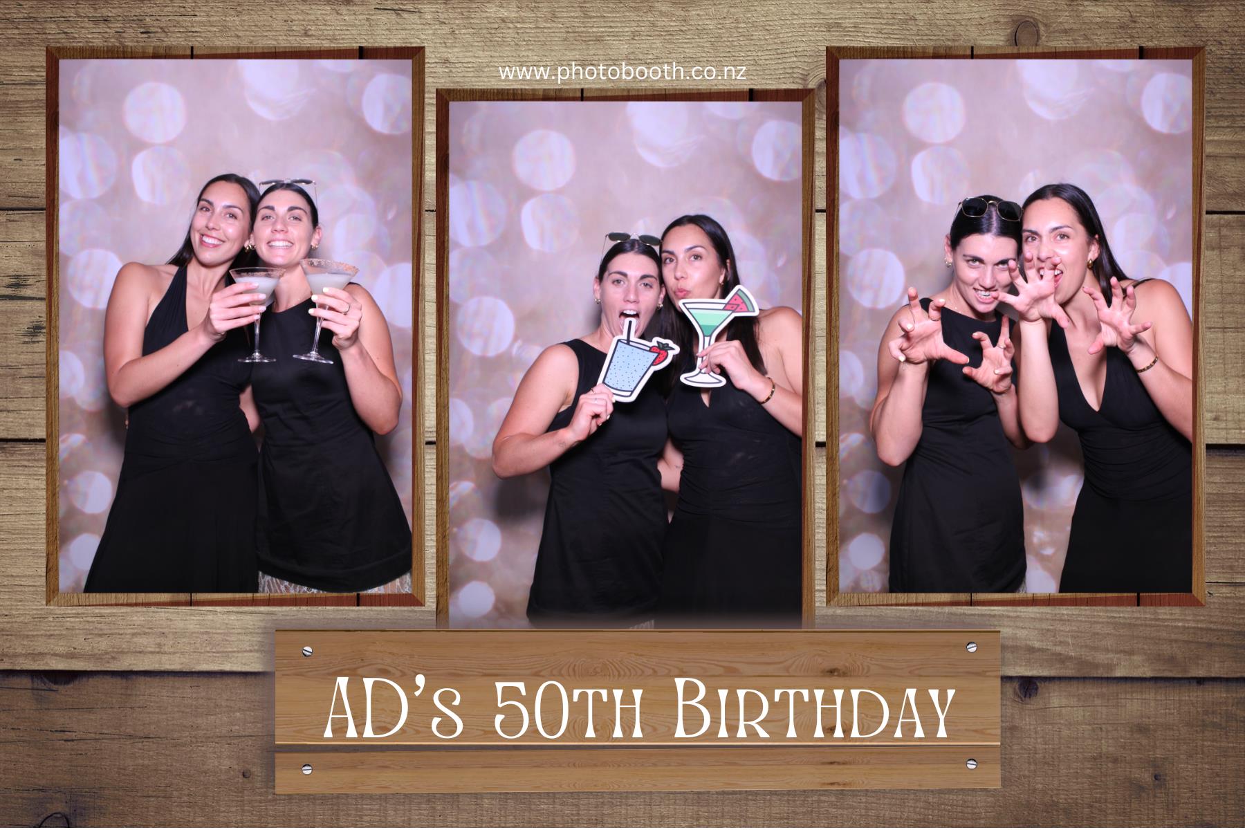 AD's 50th Birthday | View more photos from the event at gallery.photobooth.co.nz/u/SelfieCentral/ADs-50th-Birthday