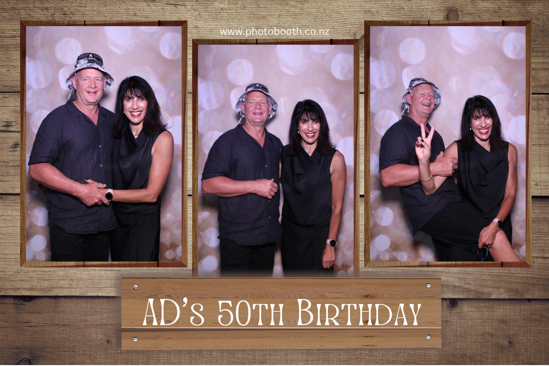 AD's 50th Birthday | View more photos from the event at gallery.photobooth.co.nz/u/SelfieCentral/ADs-50th-Birthday