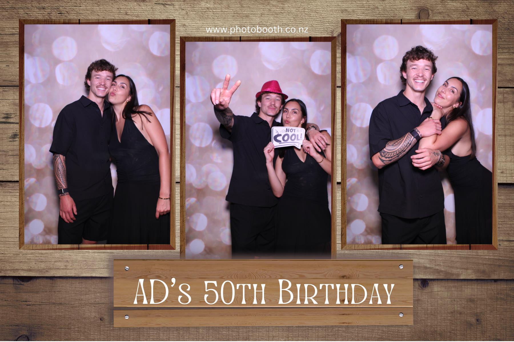 AD's 50th Birthday | View more photos from the event at gallery.photobooth.co.nz/u/SelfieCentral/ADs-50th-Birthday