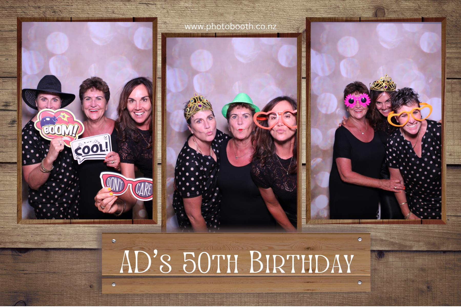 AD's 50th Birthday | View more photos from the event at gallery.photobooth.co.nz/u/SelfieCentral/ADs-50th-Birthday