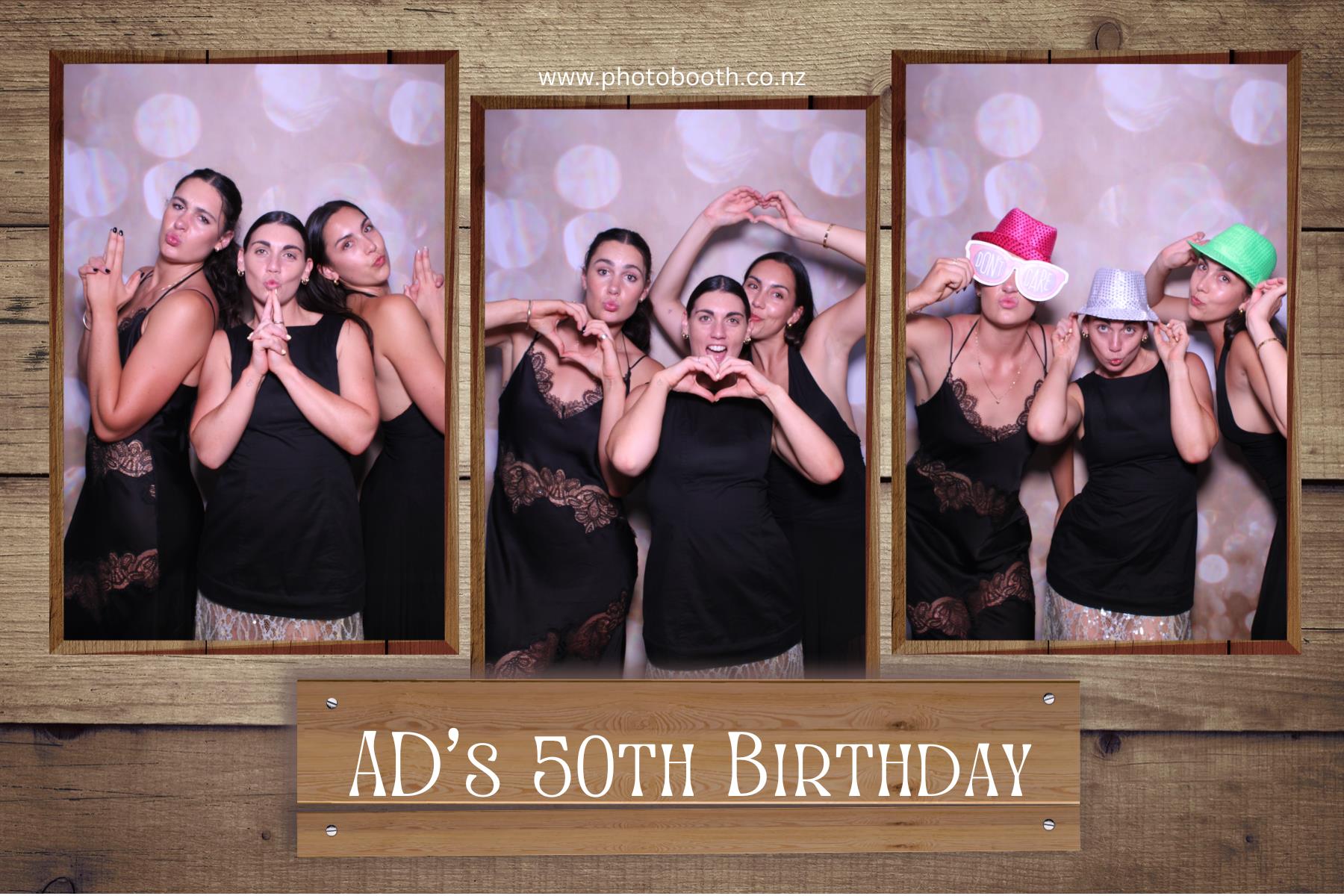 AD's 50th Birthday | View more photos from the event at gallery.photobooth.co.nz/u/SelfieCentral/ADs-50th-Birthday