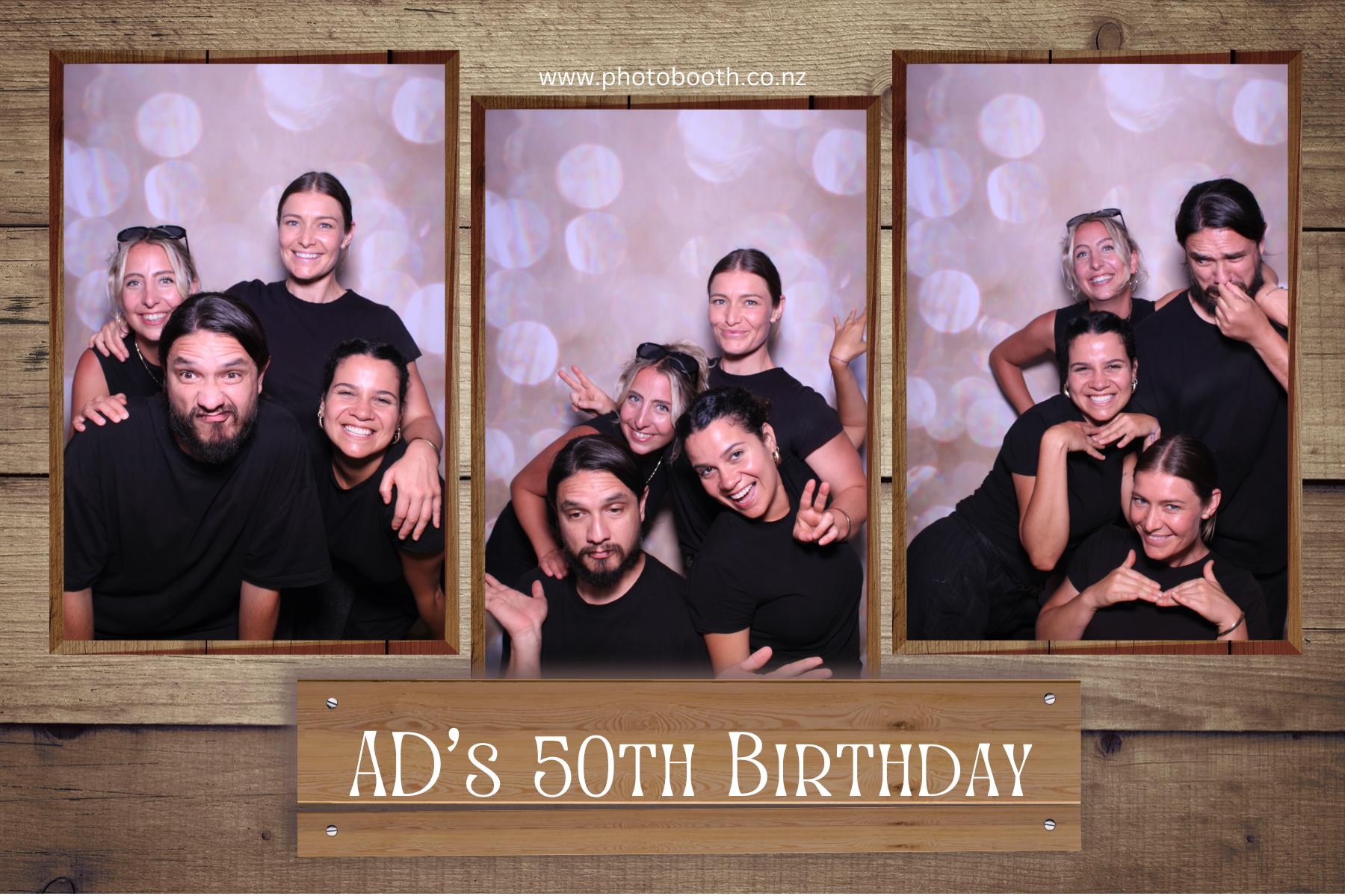 AD's 50th Birthday | View more photos from the event at gallery.photobooth.co.nz/u/SelfieCentral/ADs-50th-Birthday