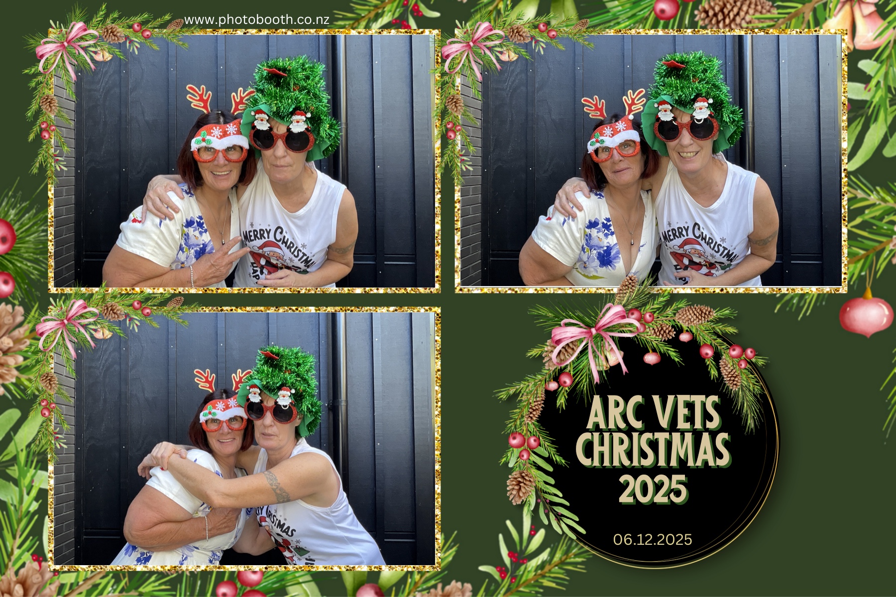 ARC Vets Xmas Party | View more photos from the event at gallery.photobooth.co.nz/u/SelfieCentral/ARC-Vets-Xmas-Party