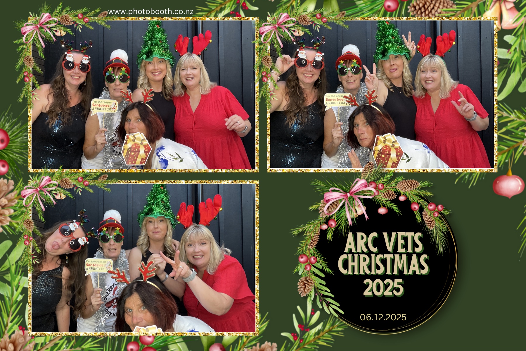 ARC Vets Xmas Party | View more photos from the event at gallery.photobooth.co.nz/u/SelfieCentral/ARC-Vets-Xmas-Party