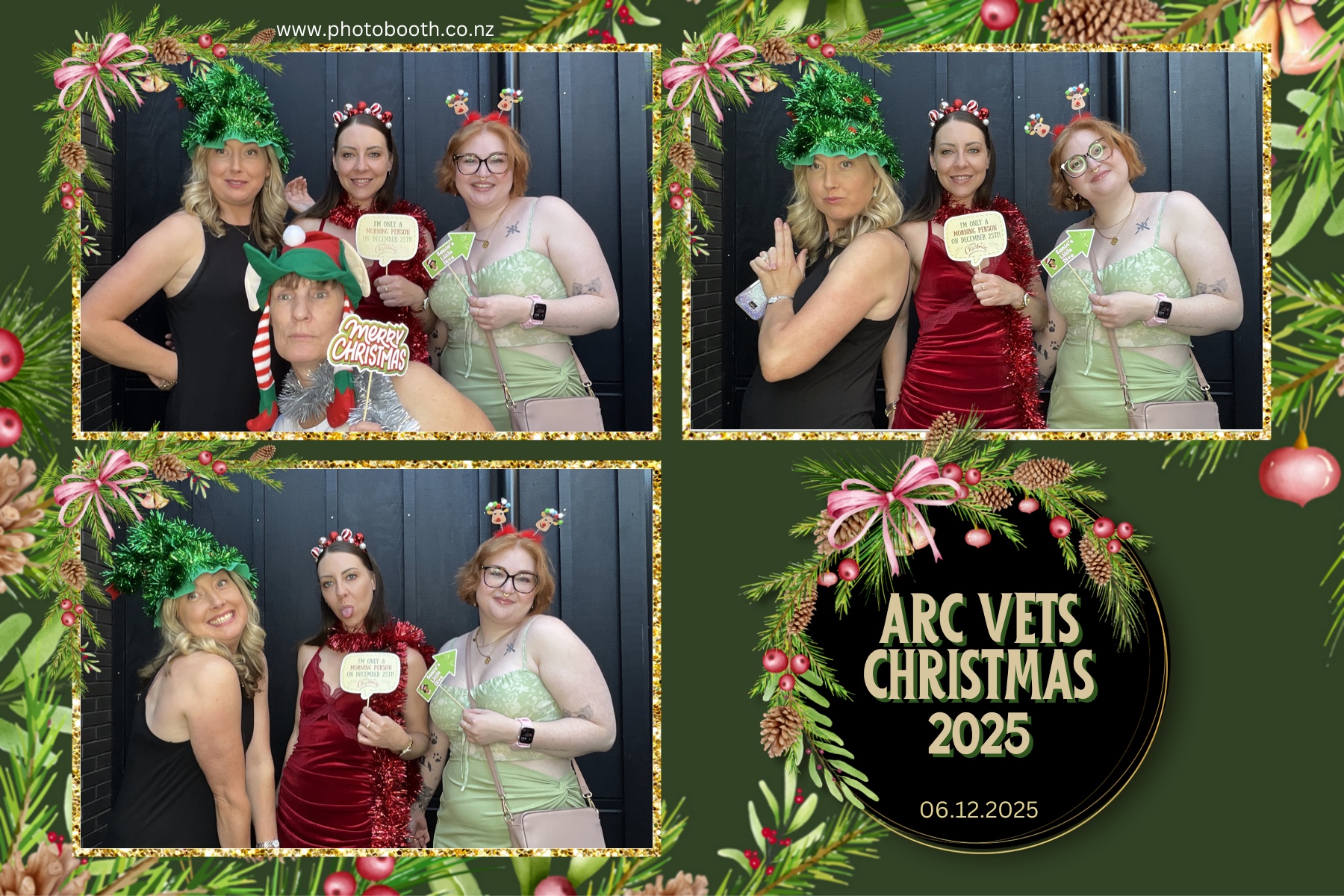 ARC Vets Xmas Party | View more photos from the event at gallery.photobooth.co.nz/u/SelfieCentral/ARC-Vets-Xmas-Party