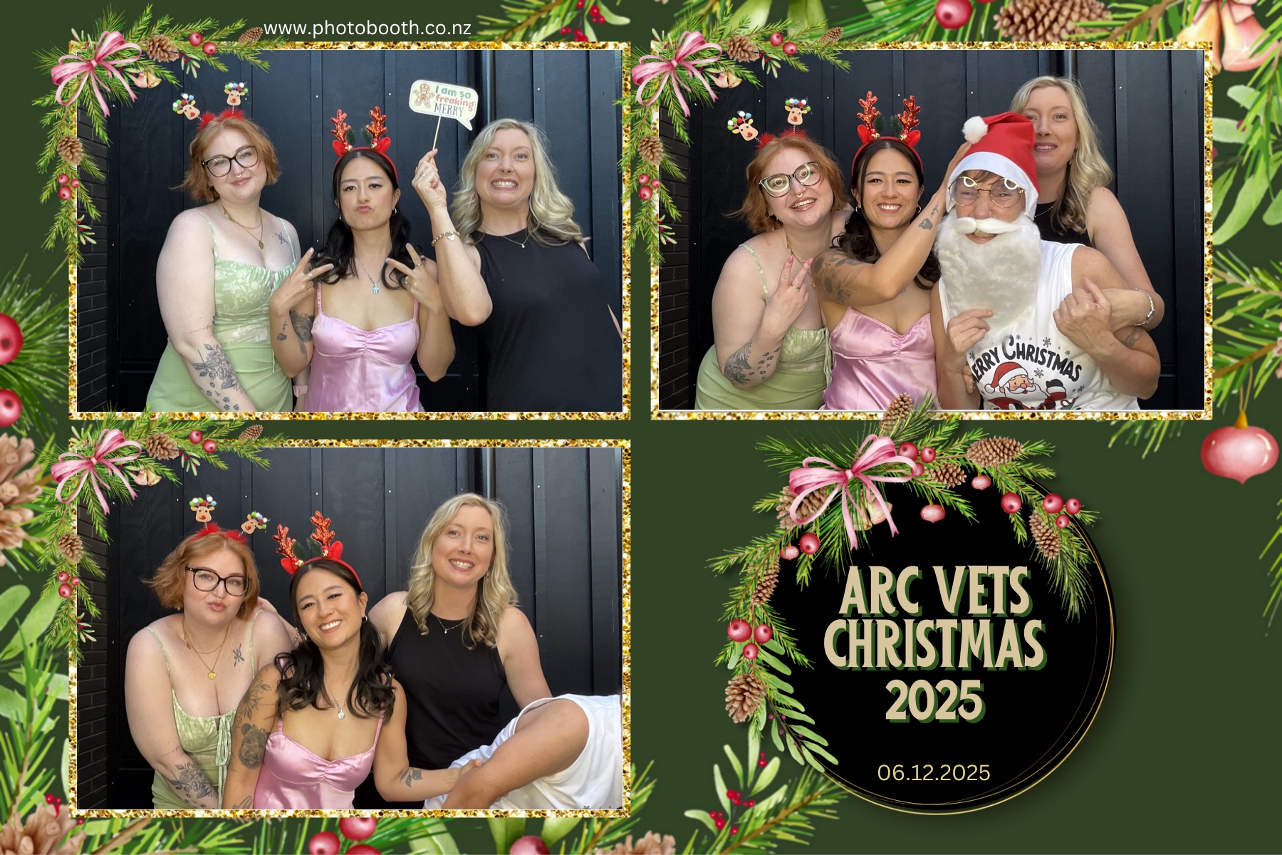 ARC Vets Xmas Party | View more photos from the event at gallery.photobooth.co.nz/u/SelfieCentral/ARC-Vets-Xmas-Party