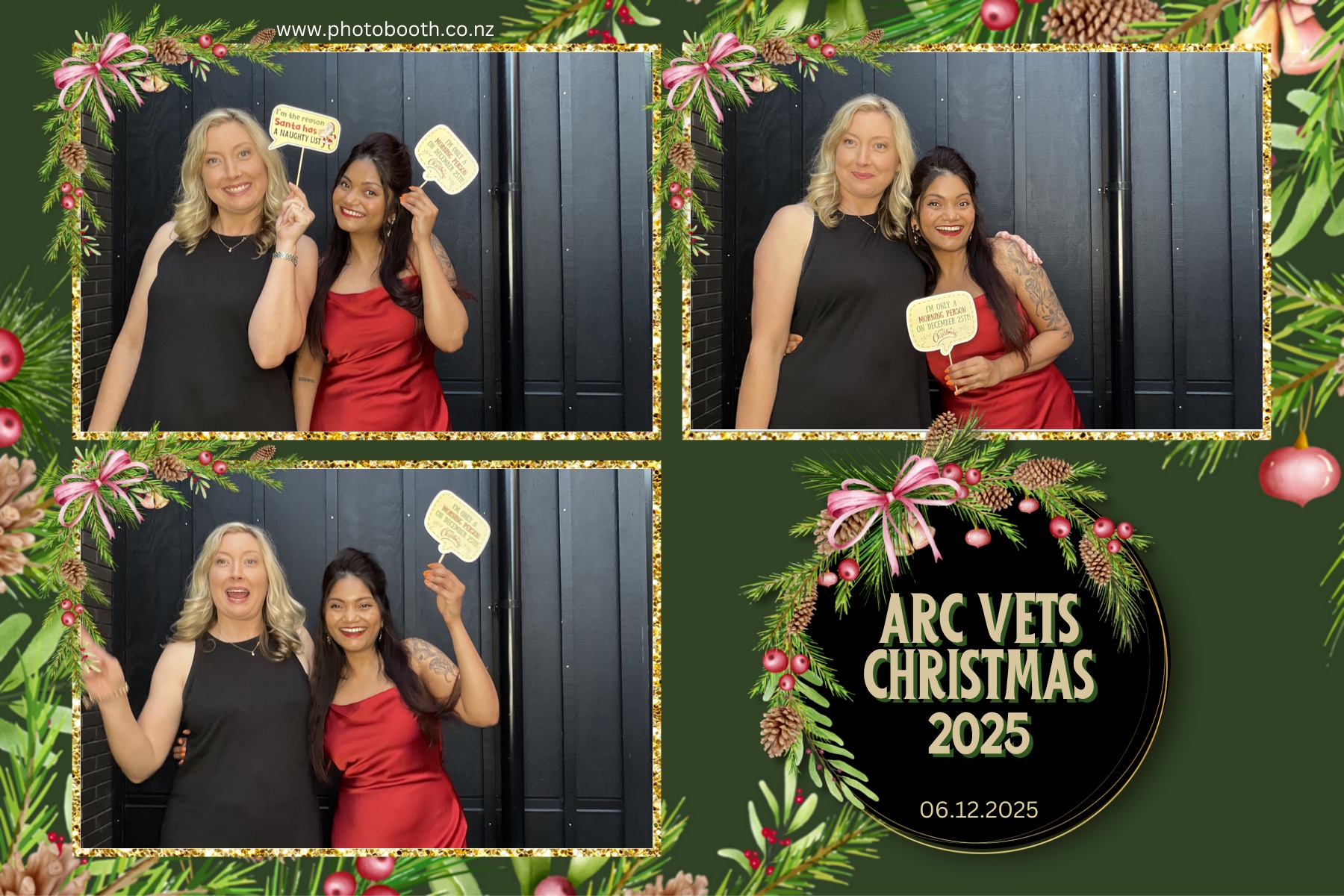 ARC Vets Xmas Party | View more photos from the event at gallery.photobooth.co.nz/u/SelfieCentral/ARC-Vets-Xmas-Party