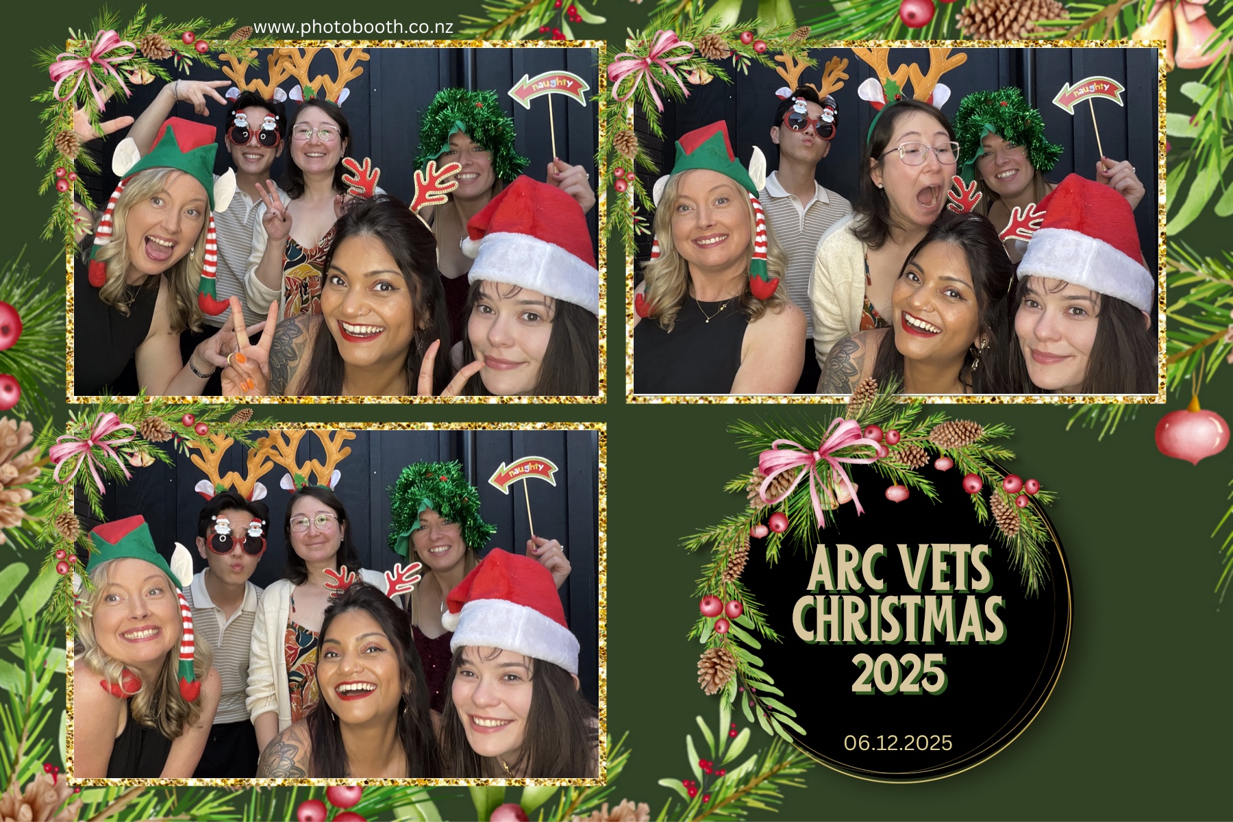 ARC Vets Xmas Party | View more photos from the event at gallery.photobooth.co.nz/u/SelfieCentral/ARC-Vets-Xmas-Party