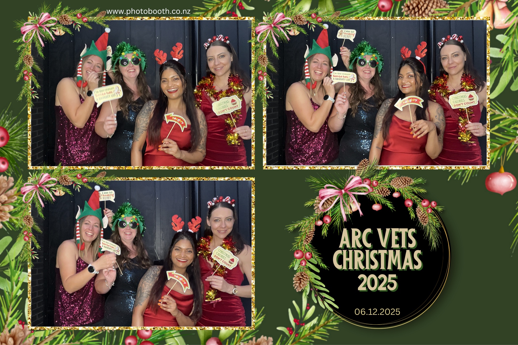 ARC Vets Xmas Party | View more photos from the event at gallery.photobooth.co.nz/u/SelfieCentral/ARC-Vets-Xmas-Party