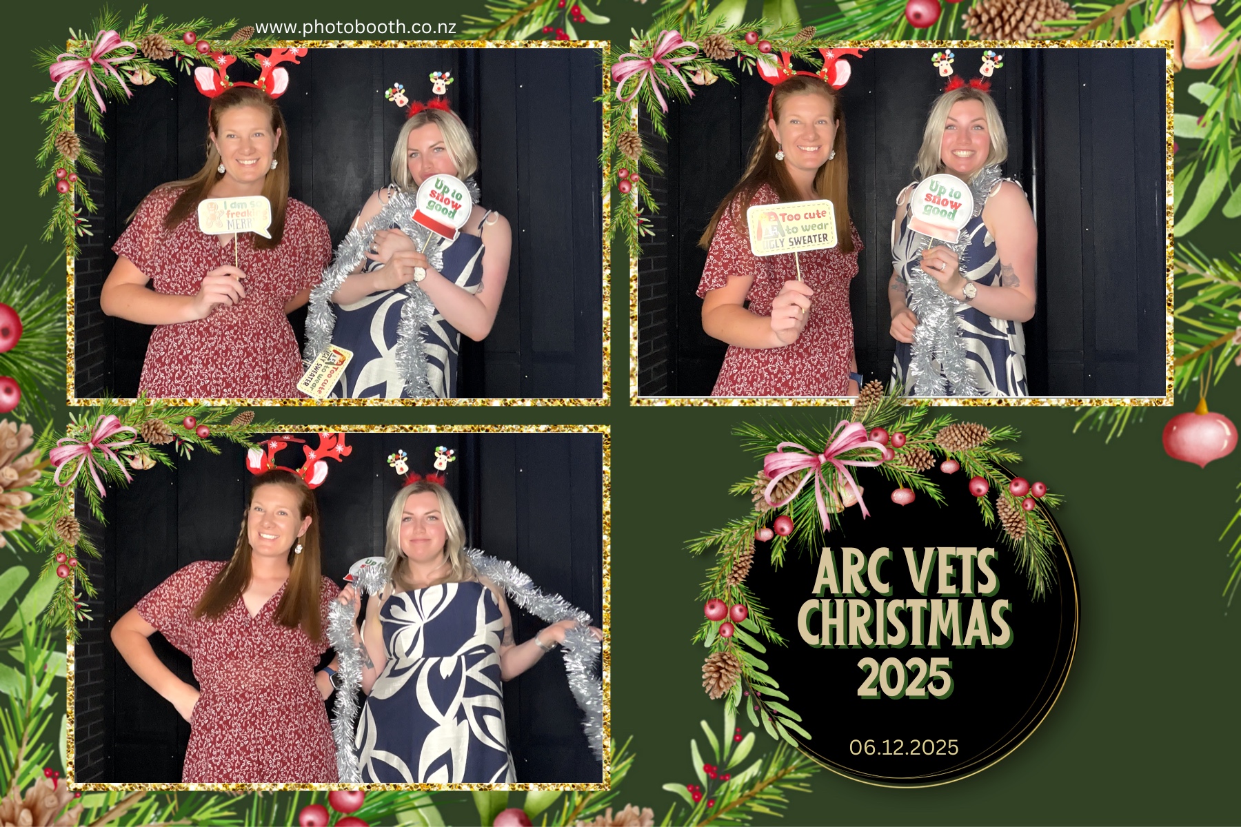 ARC Vets Xmas Party | View more photos from the event at gallery.photobooth.co.nz/u/SelfieCentral/ARC-Vets-Xmas-Party