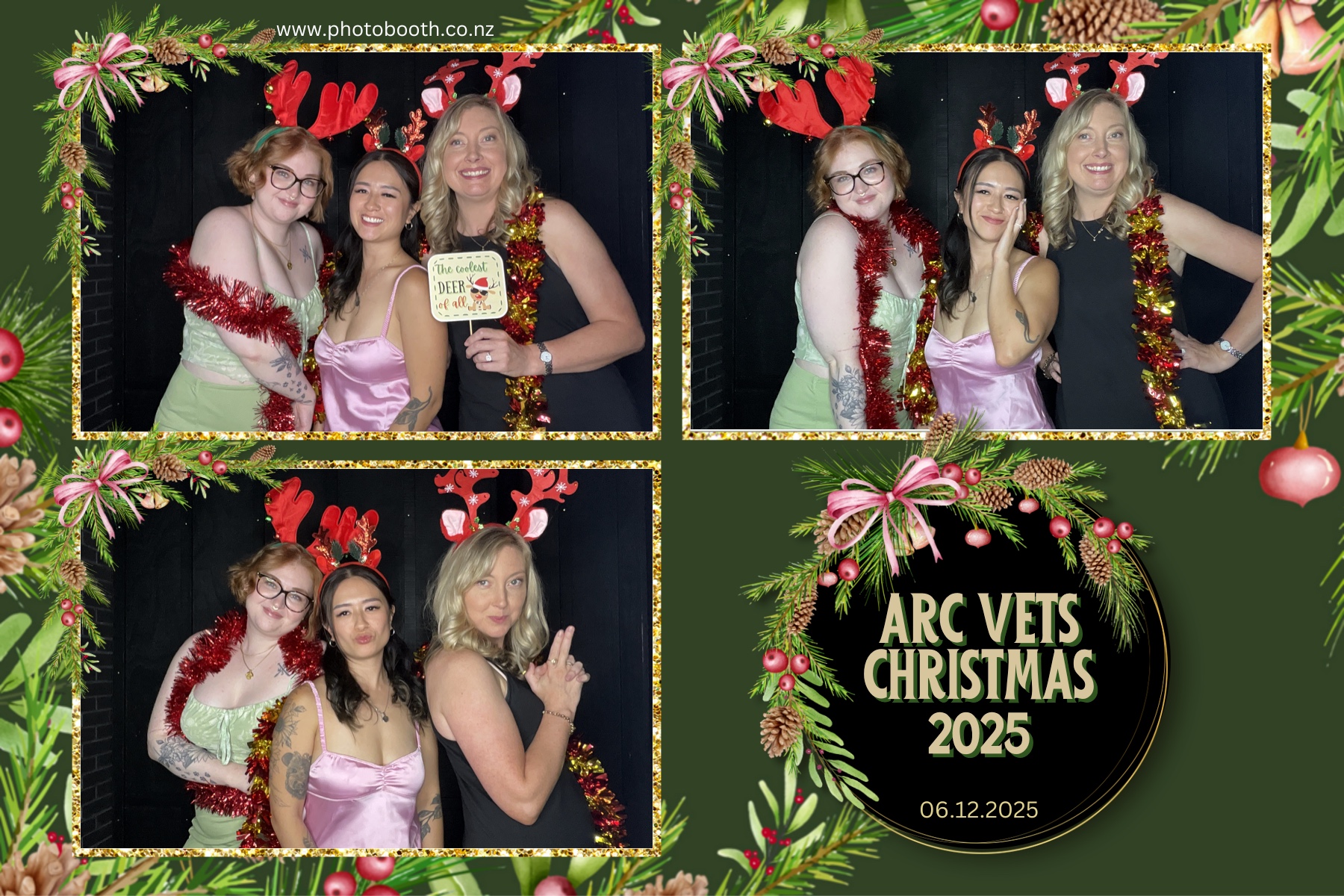 ARC Vets Xmas Party | View more photos from the event at gallery.photobooth.co.nz/u/SelfieCentral/ARC-Vets-Xmas-Party