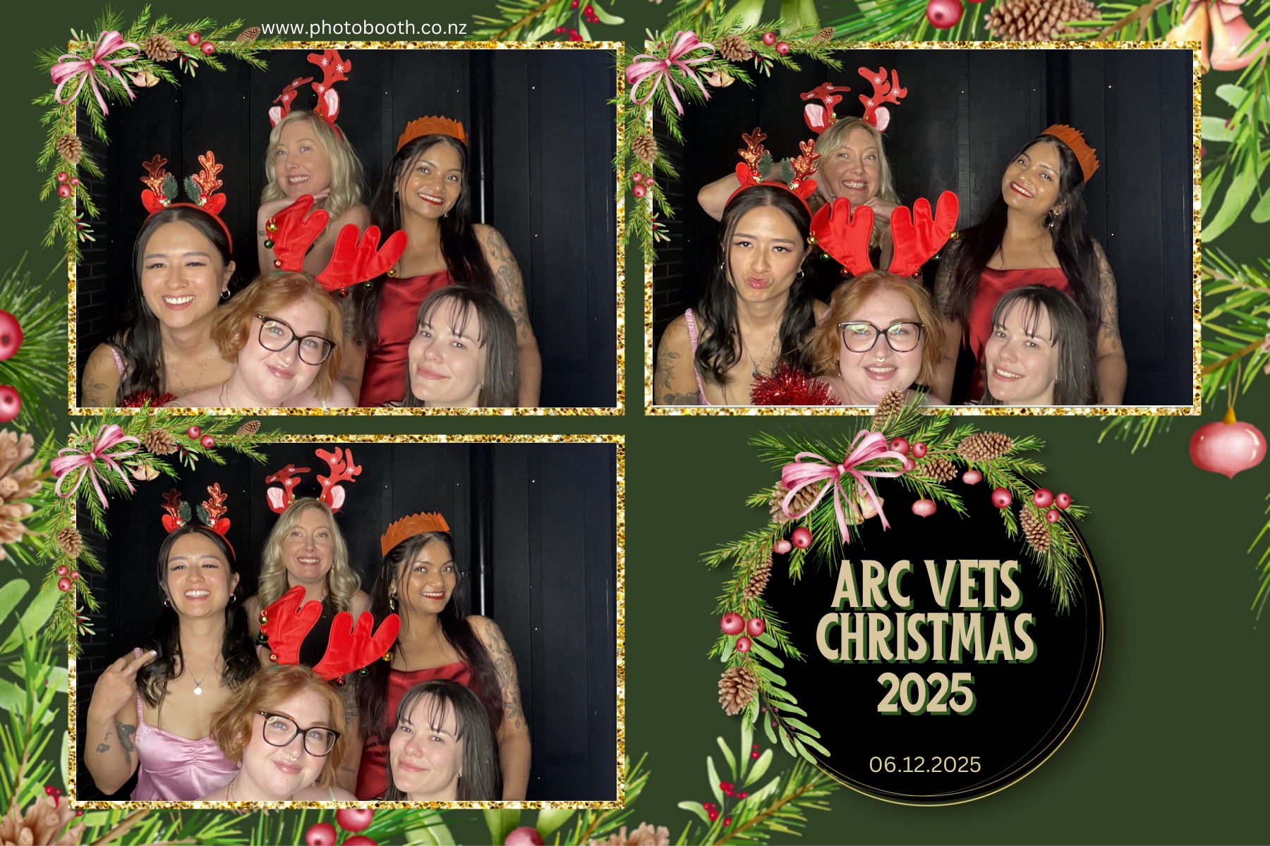 ARC Vets Xmas Party | View more photos from the event at gallery.photobooth.co.nz/u/SelfieCentral/ARC-Vets-Xmas-Party
