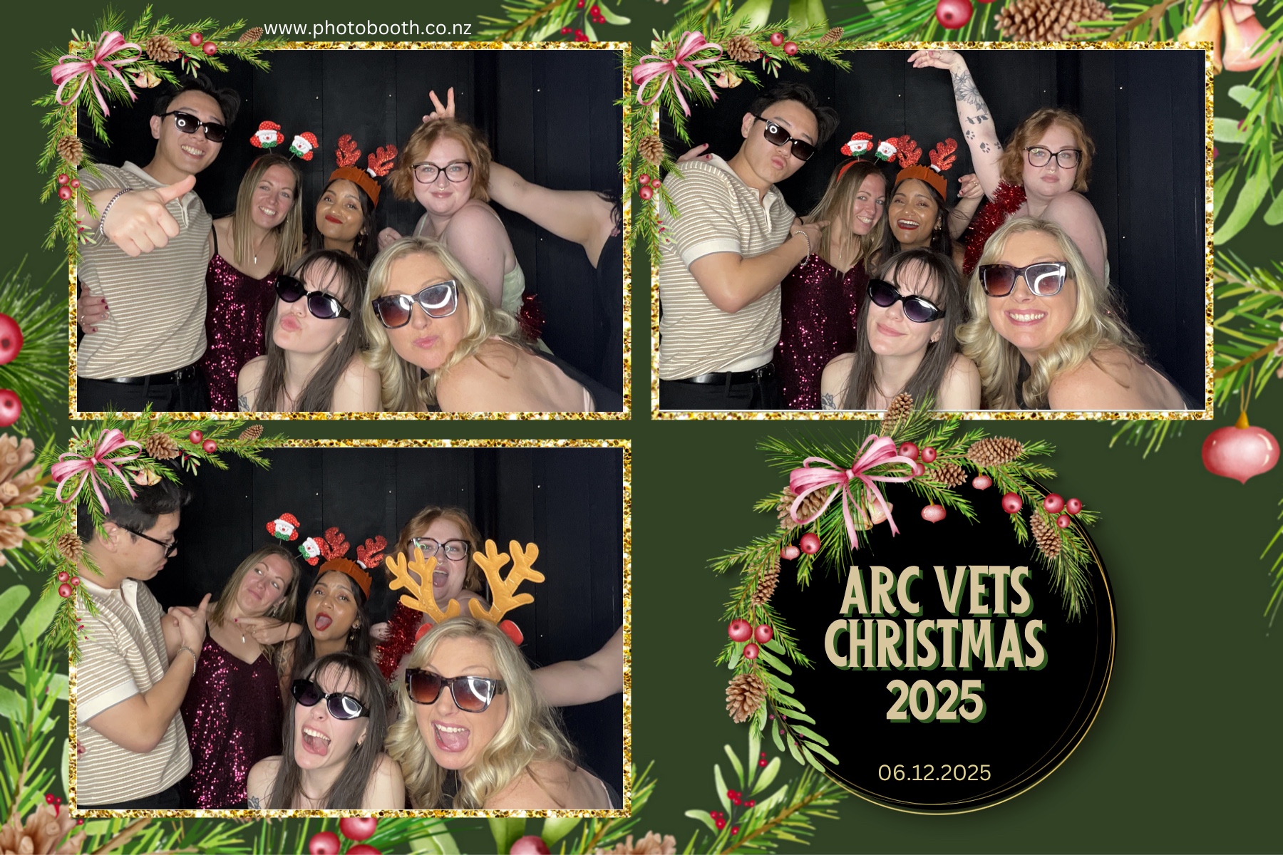 ARC Vets Xmas Party | View more photos from the event at gallery.photobooth.co.nz/u/SelfieCentral/ARC-Vets-Xmas-Party