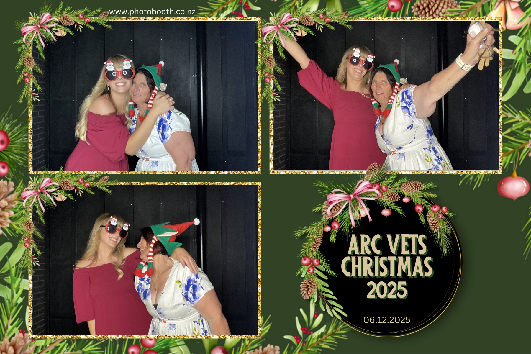 ARC Vets Xmas Party | View more photos from the event at gallery.photobooth.co.nz/u/SelfieCentral/ARC-Vets-Xmas-Party
