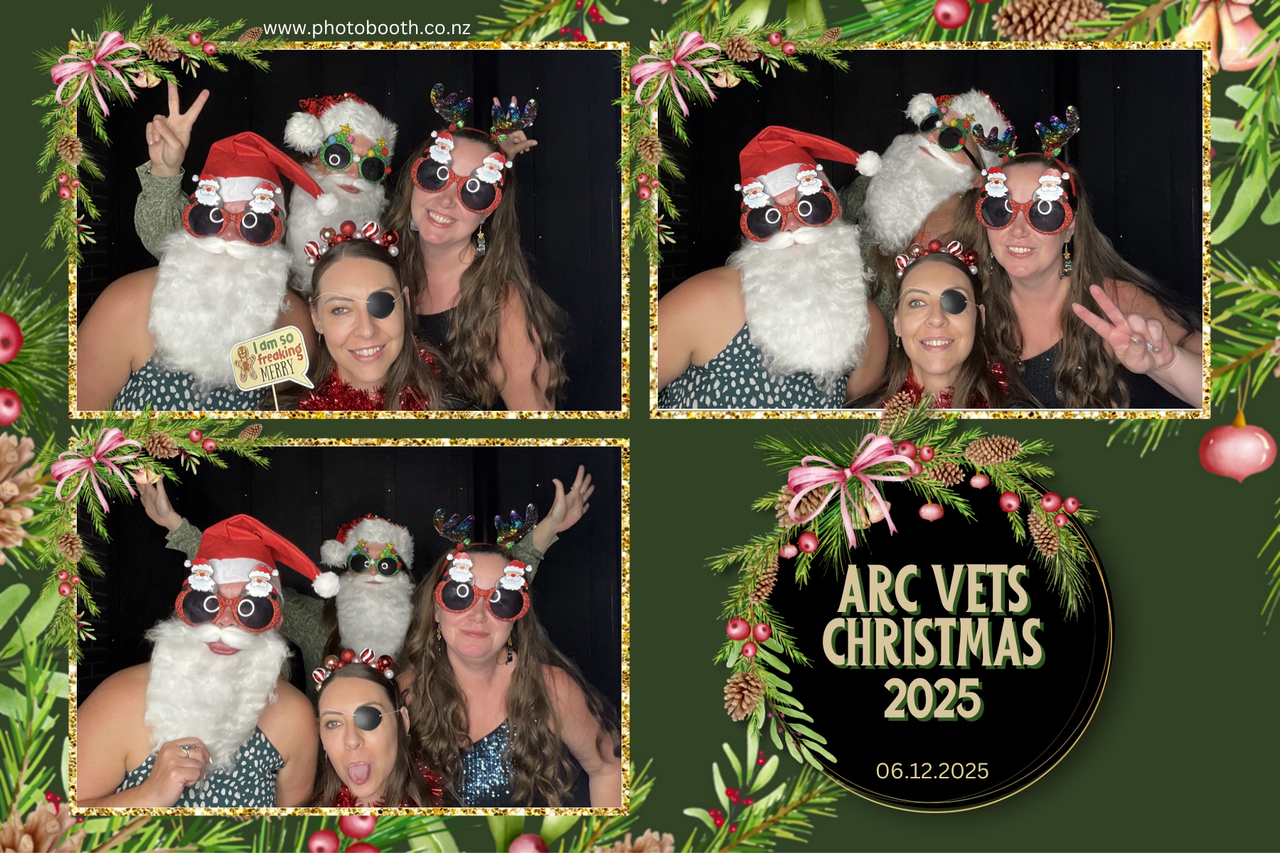 ARC Vets Xmas Party | View more photos from the event at gallery.photobooth.co.nz/u/SelfieCentral/ARC-Vets-Xmas-Party