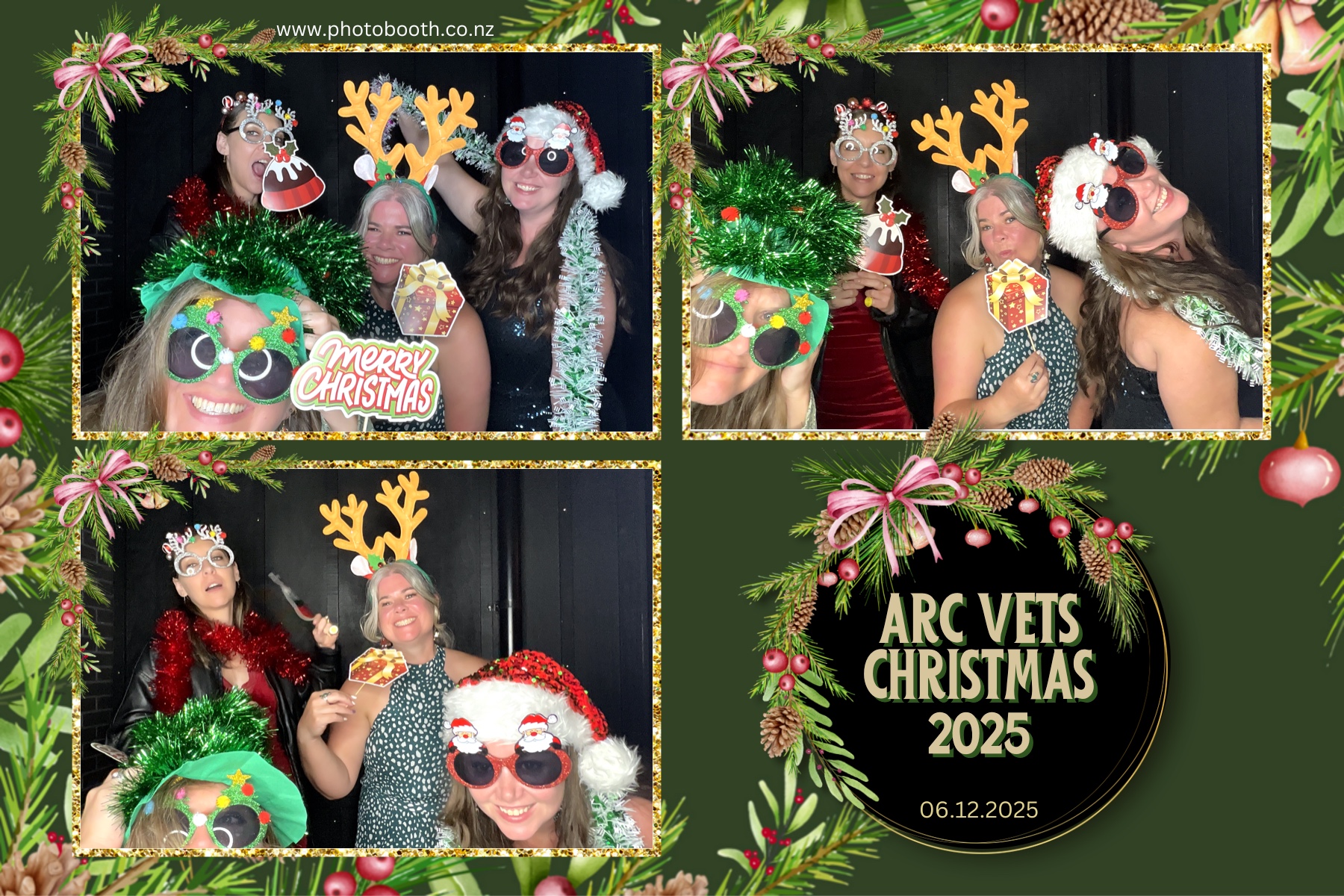 ARC Vets Xmas Party | View more photos from the event at gallery.photobooth.co.nz/u/SelfieCentral/ARC-Vets-Xmas-Party
