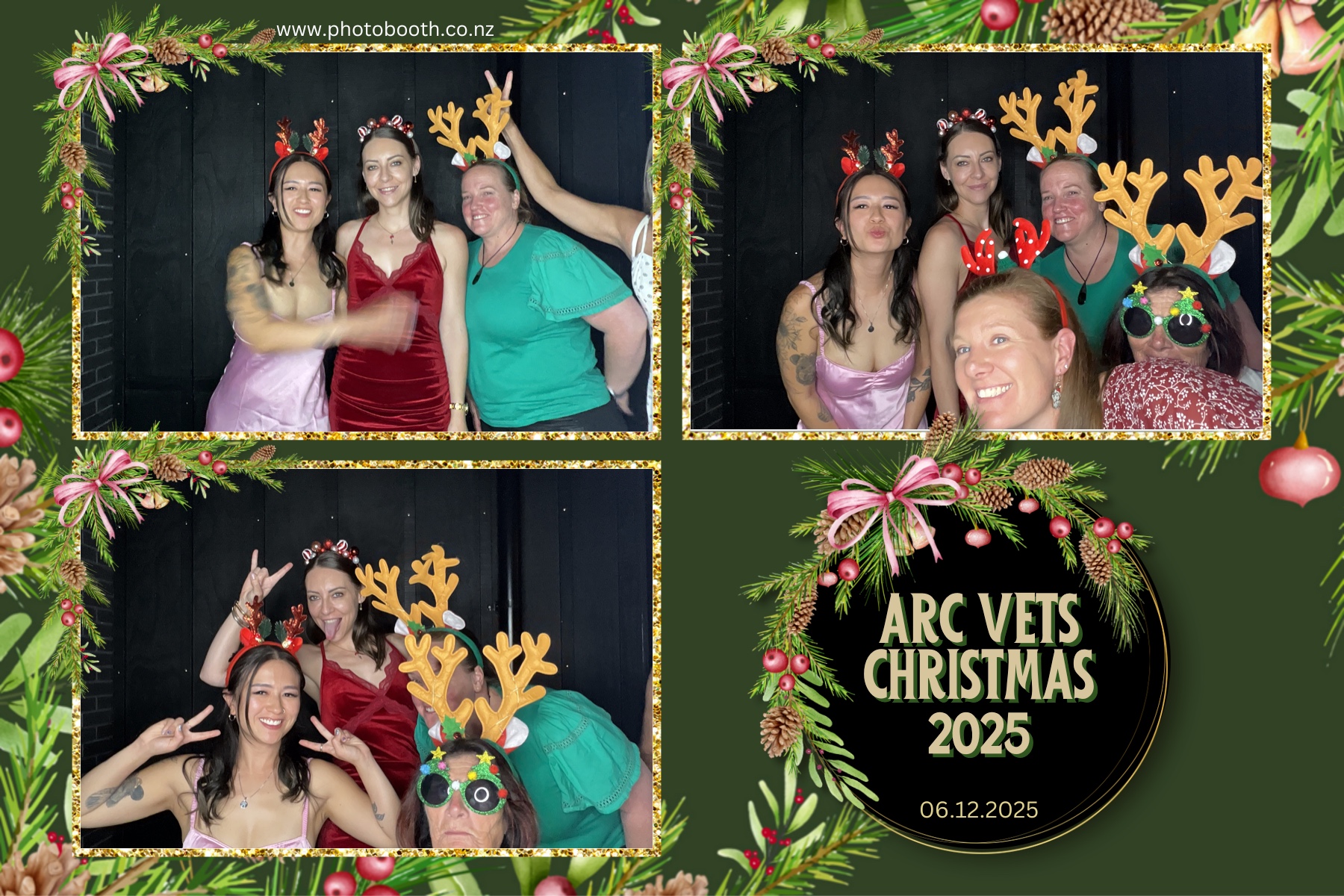 ARC Vets Xmas Party | View more photos from the event at gallery.photobooth.co.nz/u/SelfieCentral/ARC-Vets-Xmas-Party
