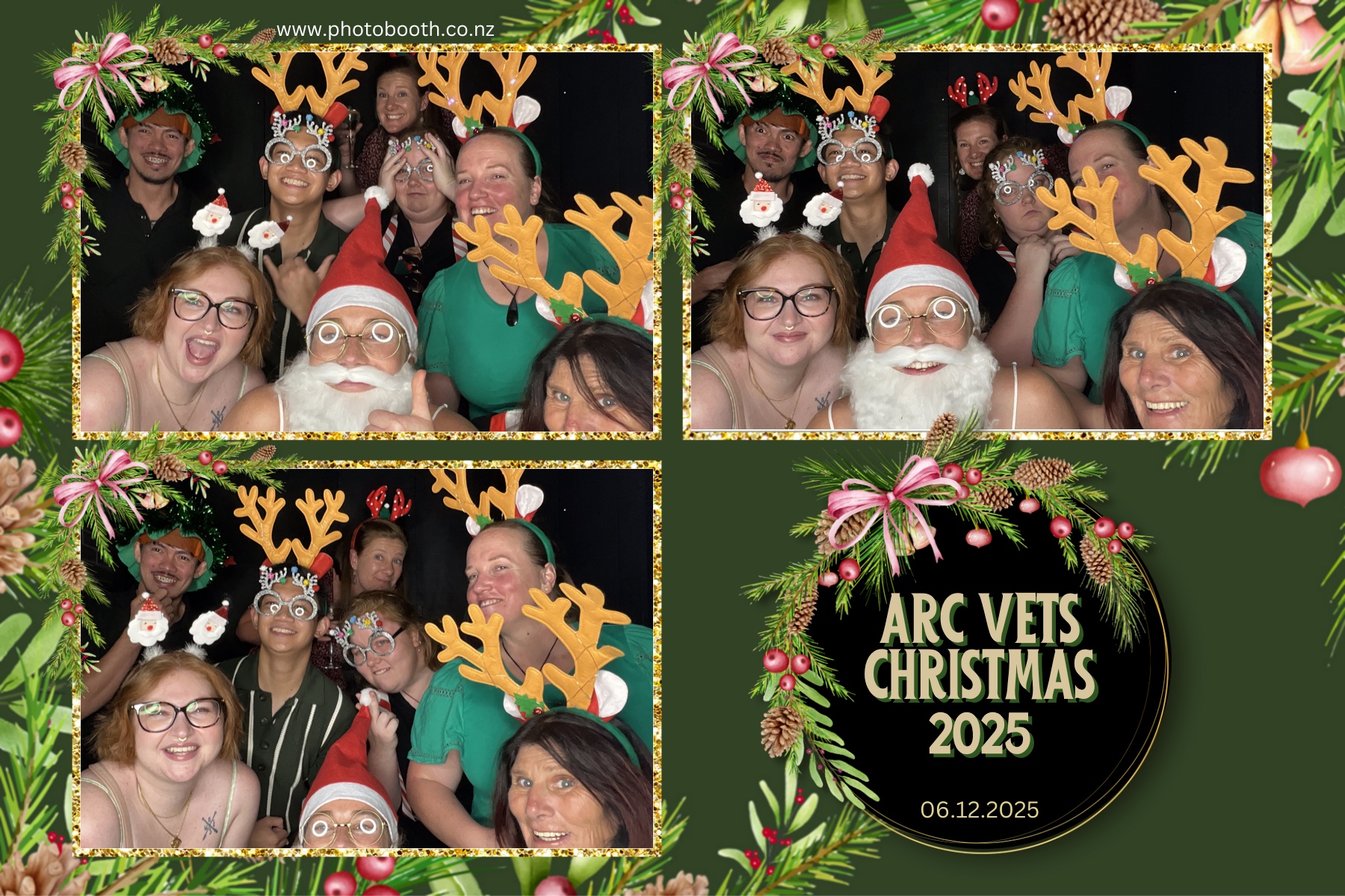 ARC Vets Xmas Party | View more photos from the event at gallery.photobooth.co.nz/u/SelfieCentral/ARC-Vets-Xmas-Party