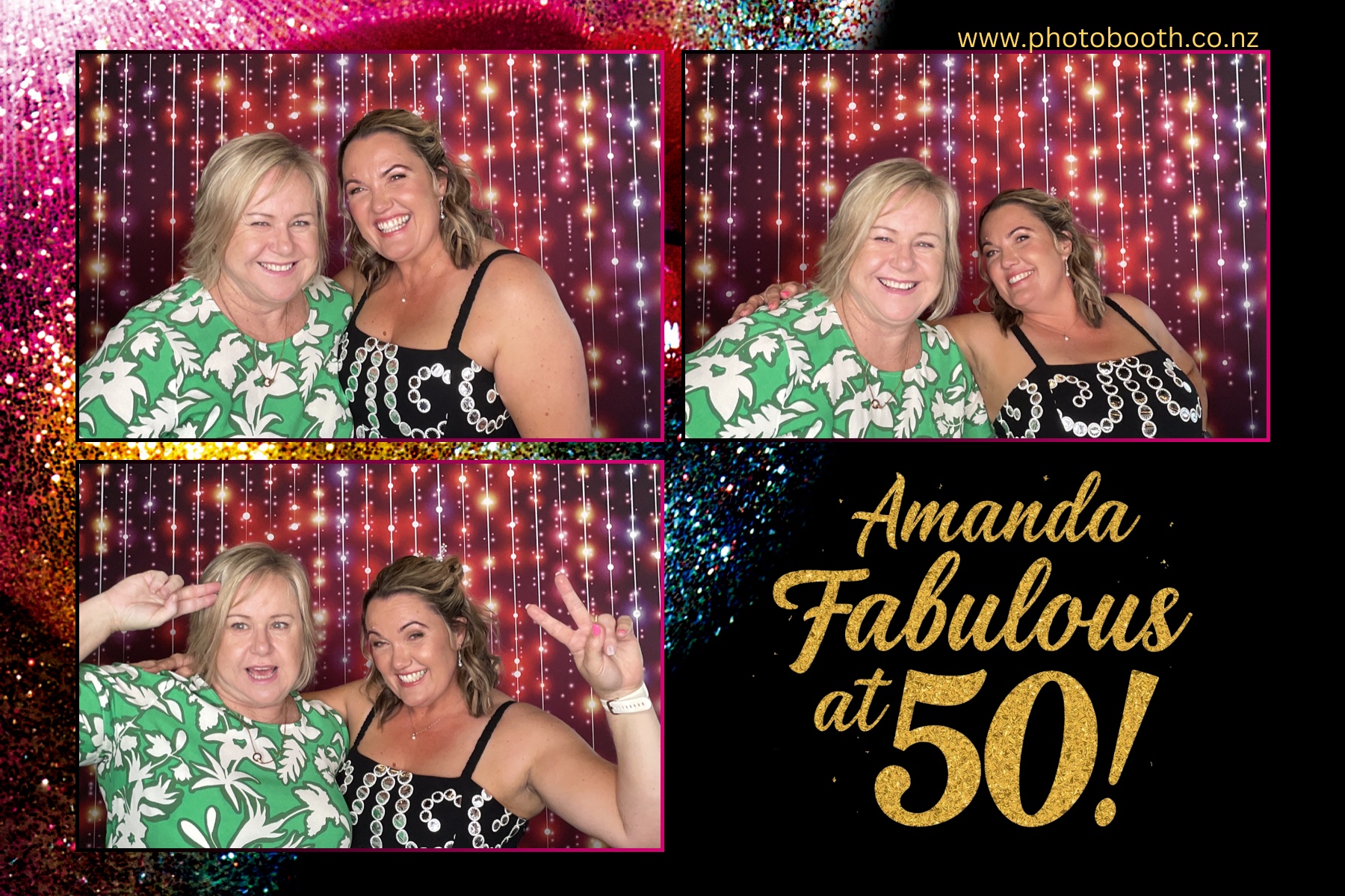 Amanda's 50th | View more photos from the event at gallery.photobooth.co.nz/u/SelfieCentral/Amandas-50th