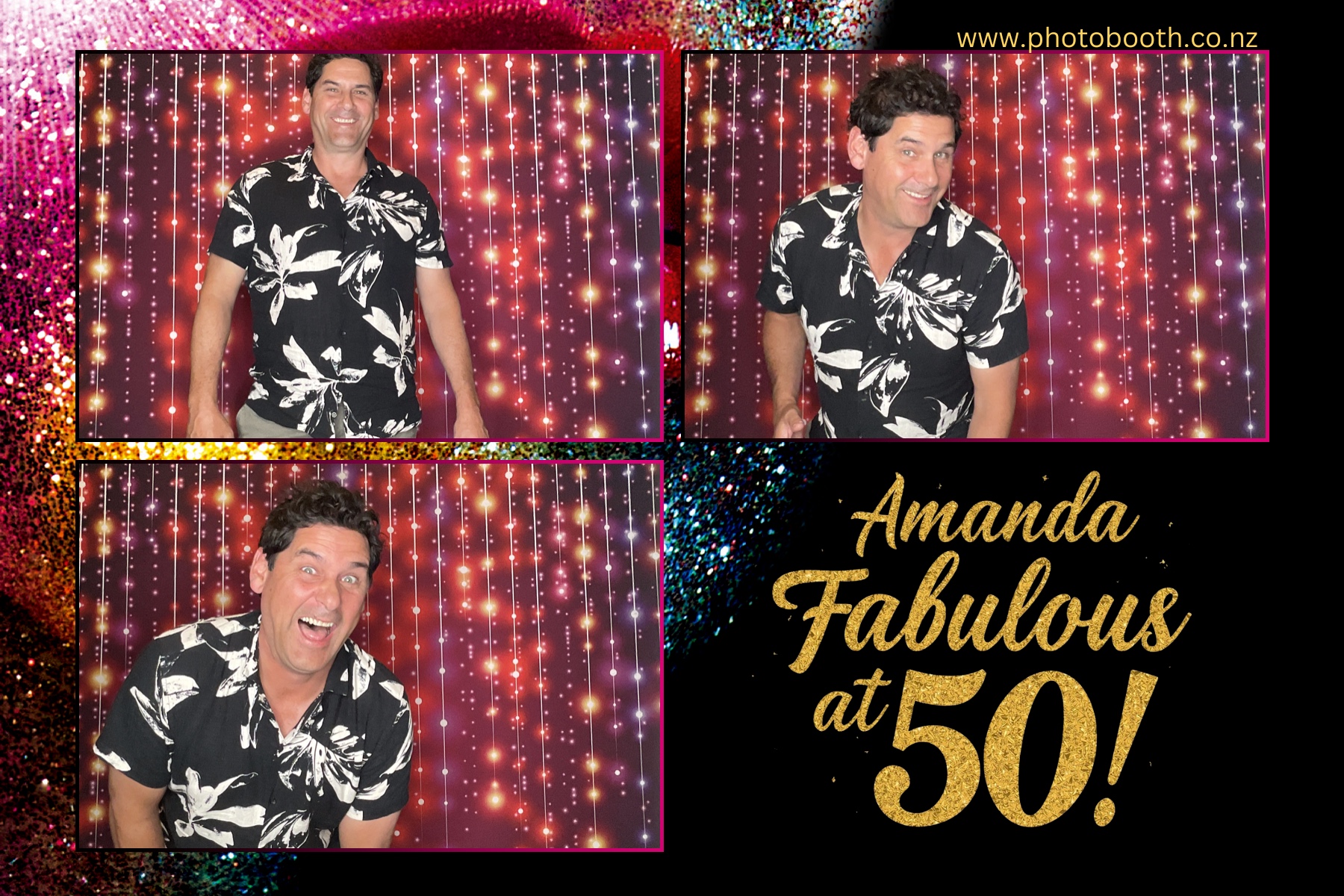 Amanda's 50th | View more photos from the event at gallery.photobooth.co.nz/u/SelfieCentral/Amandas-50th