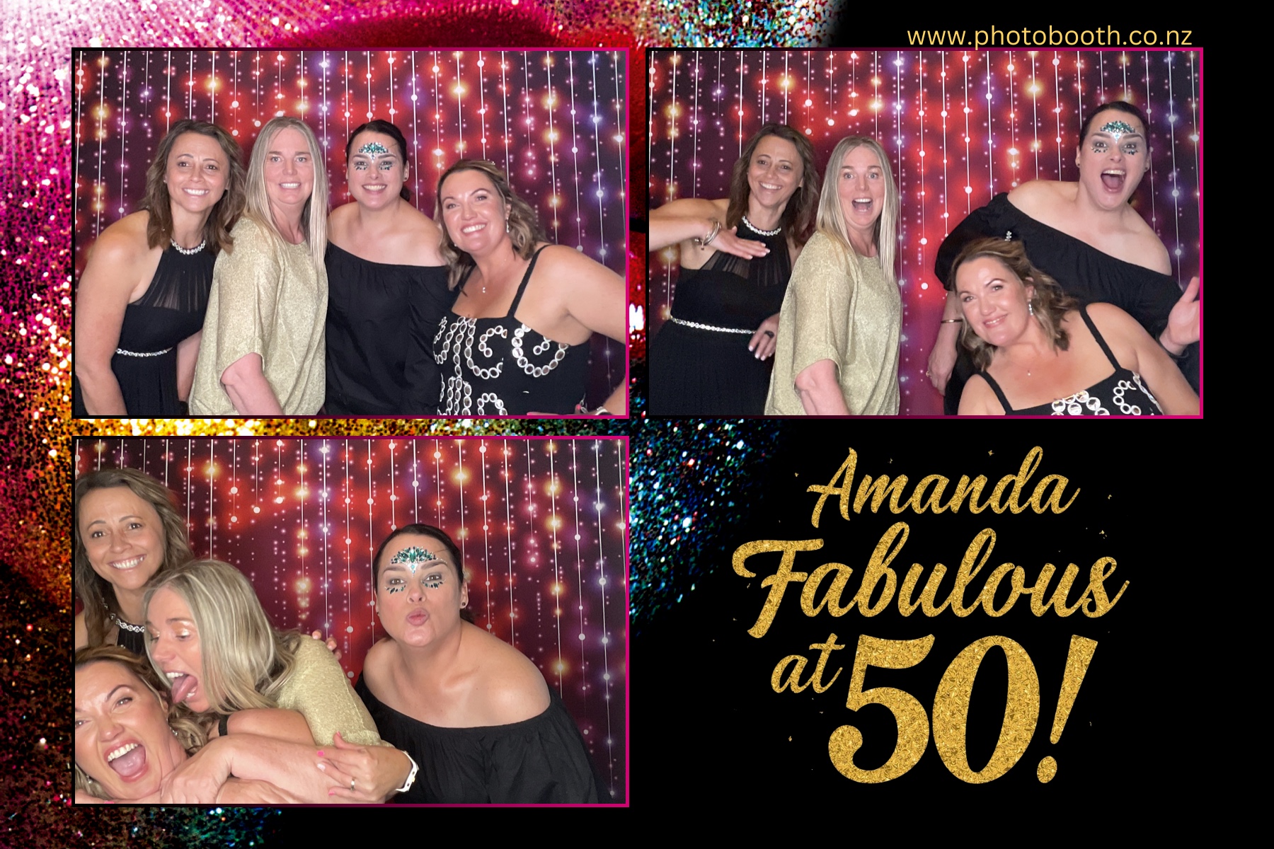 Amanda's 50th | View more photos from the event at gallery.photobooth.co.nz/u/SelfieCentral/Amandas-50th