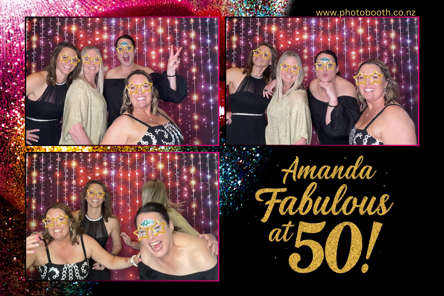 Amanda's 50th | View more photos from the event at gallery.photobooth.co.nz/u/SelfieCentral/Amandas-50th
