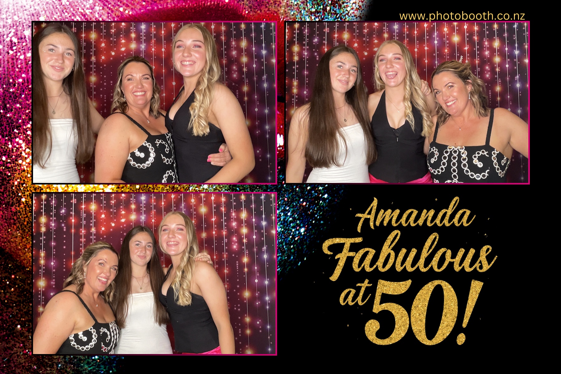 Amanda's 50th | View more photos from the event at gallery.photobooth.co.nz/u/SelfieCentral/Amandas-50th