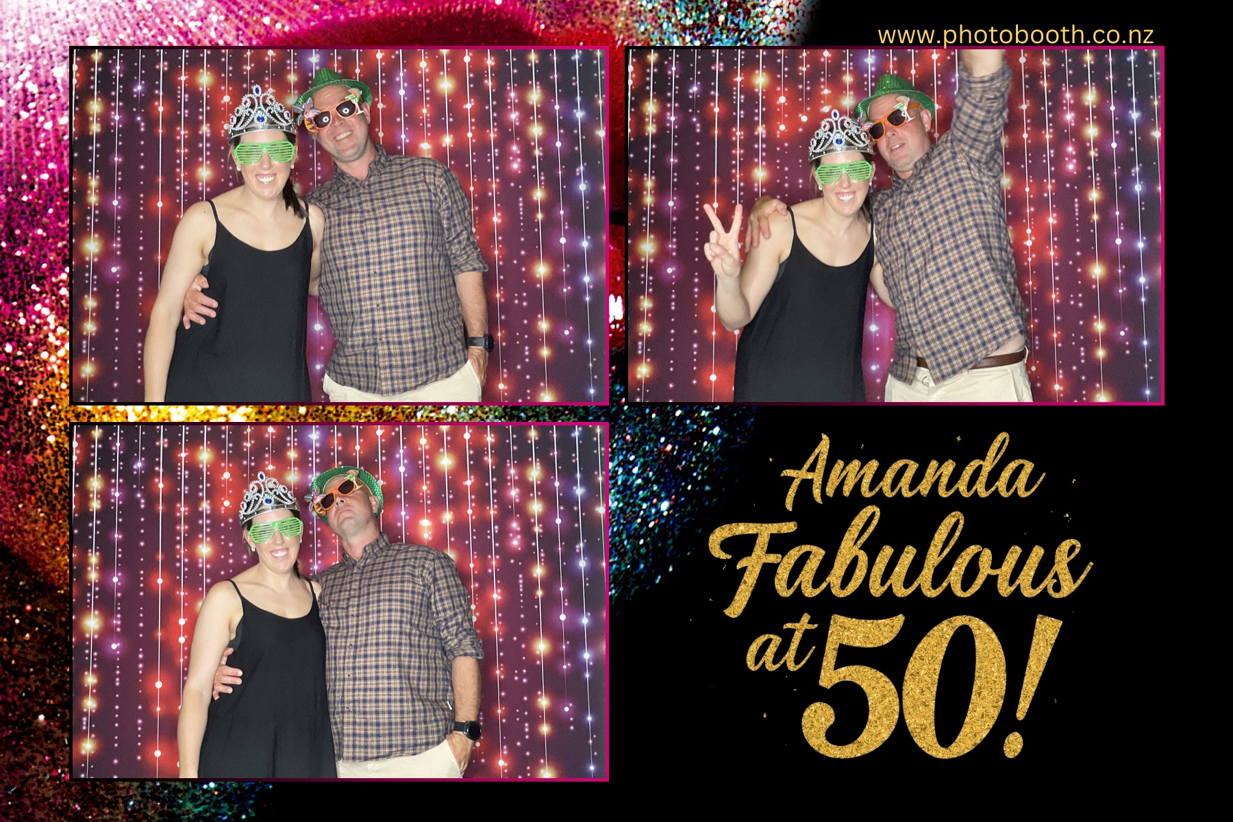 Amanda's 50th | View more photos from the event at gallery.photobooth.co.nz/u/SelfieCentral/Amandas-50th