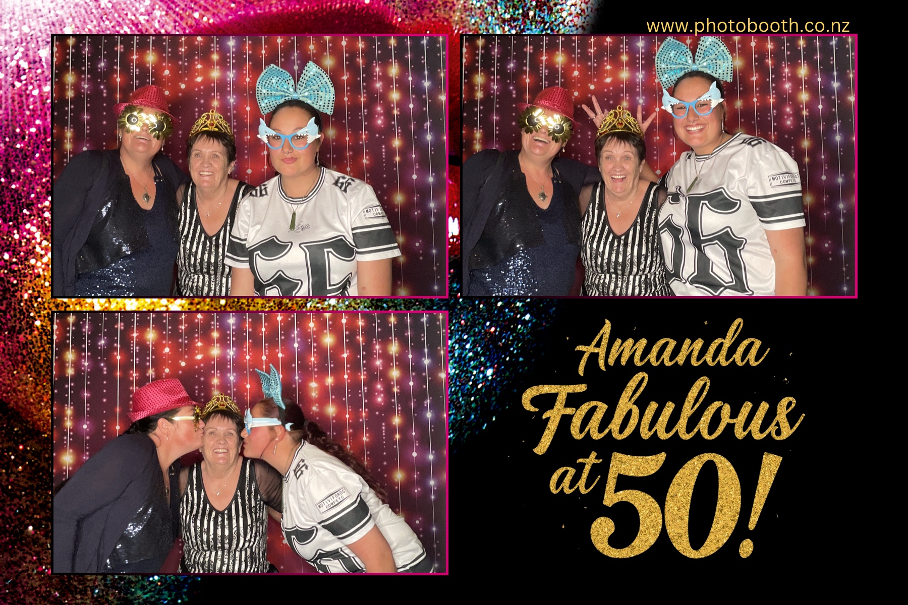 Amanda's 50th | View more photos from the event at gallery.photobooth.co.nz/u/SelfieCentral/Amandas-50th