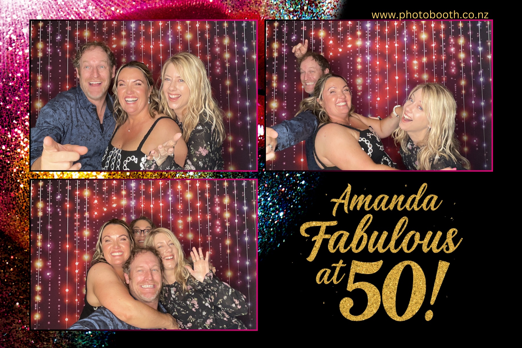 Amanda's 50th | View more photos from the event at gallery.photobooth.co.nz/u/SelfieCentral/Amandas-50th