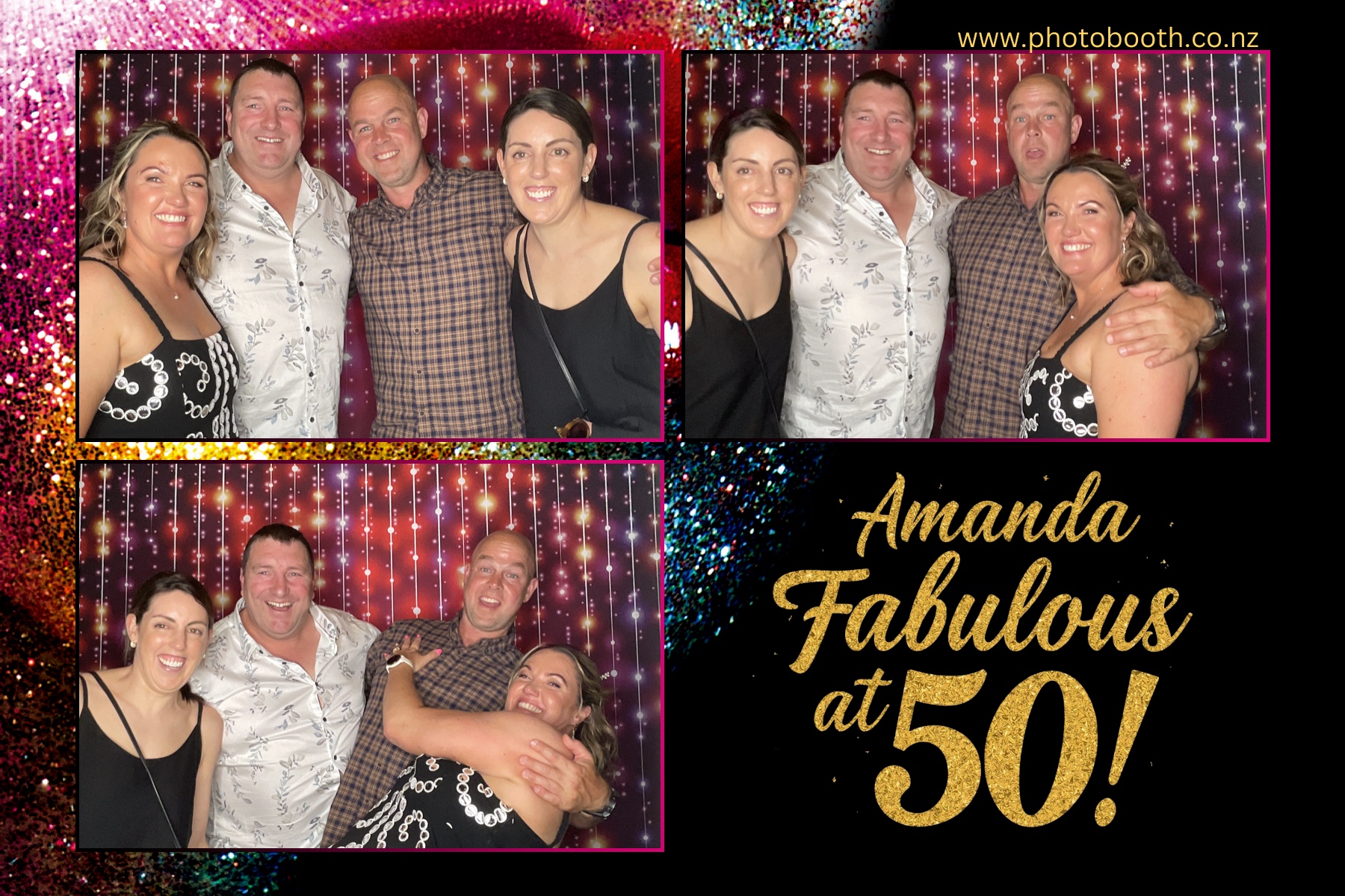 Amanda's 50th | View more photos from the event at gallery.photobooth.co.nz/u/SelfieCentral/Amandas-50th