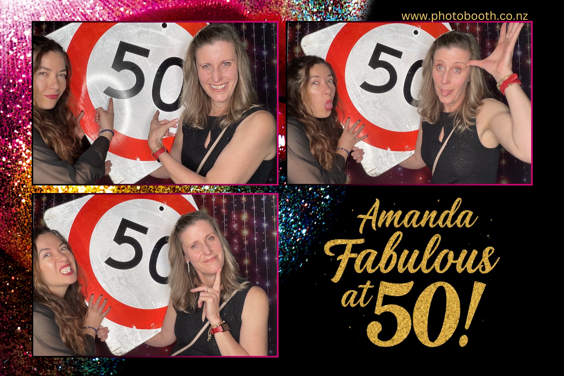 Amanda's 50th | View more photos from the event at gallery.photobooth.co.nz/u/SelfieCentral/Amandas-50th
