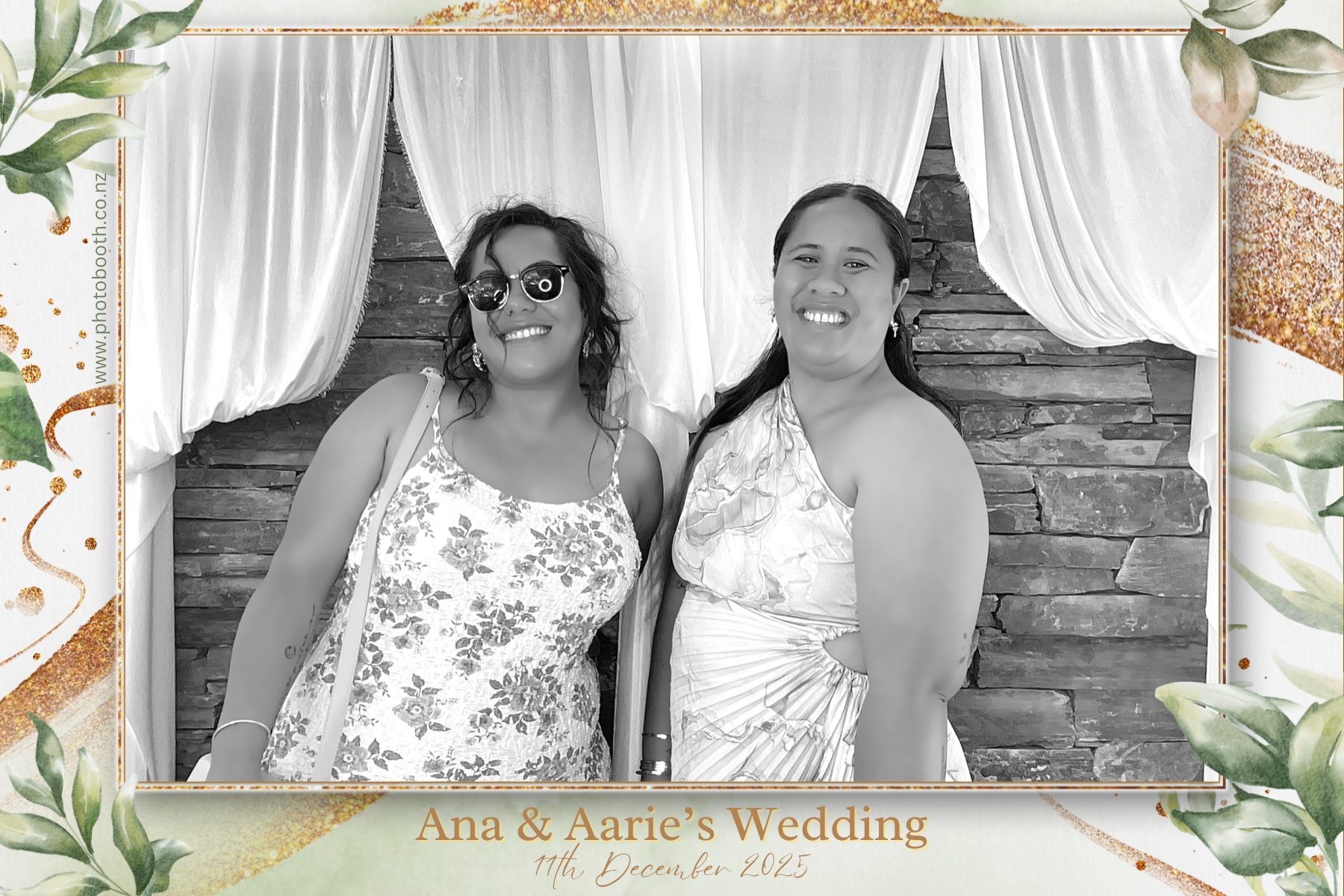Ana & Arrie's Wedding | View more photos from the event at gallery.photobooth.co.nz/u/SelfieCentral/Ana-Arries-Wedding