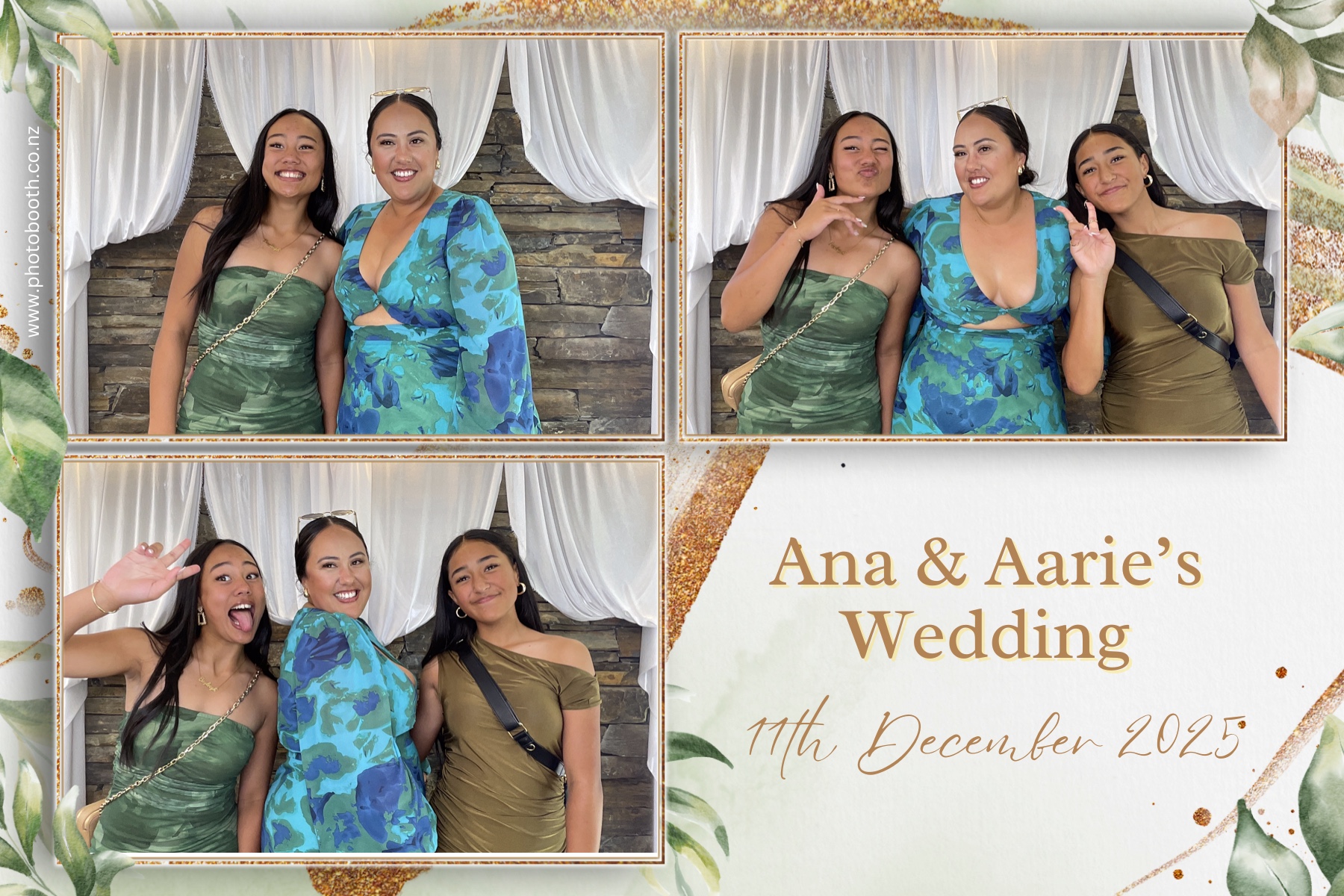 Ana & Arrie's Wedding | View more photos from the event at gallery.photobooth.co.nz/u/SelfieCentral/Ana-Arries-Wedding