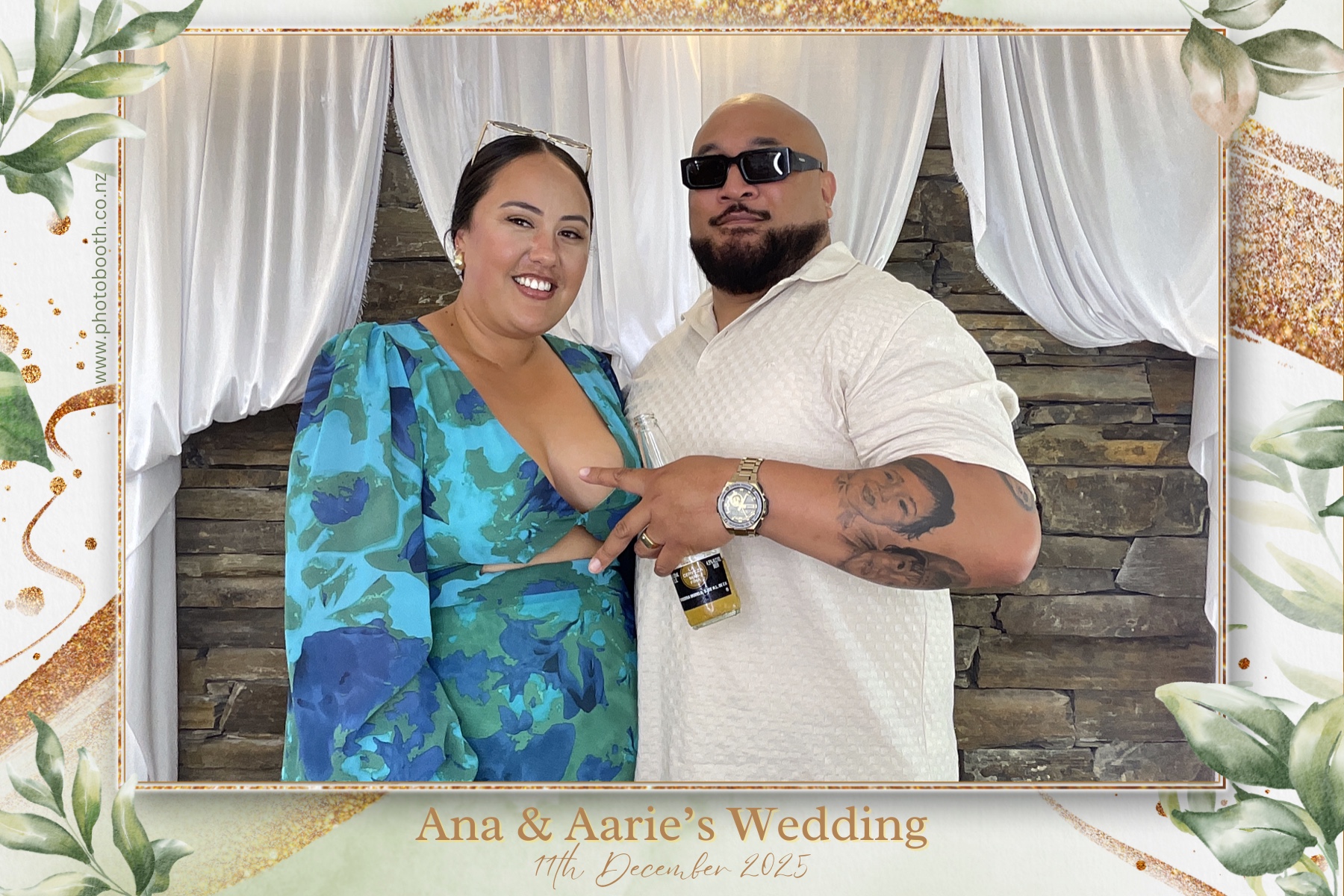 Ana & Arrie's Wedding | View more photos from the event at gallery.photobooth.co.nz/u/SelfieCentral/Ana-Arries-Wedding