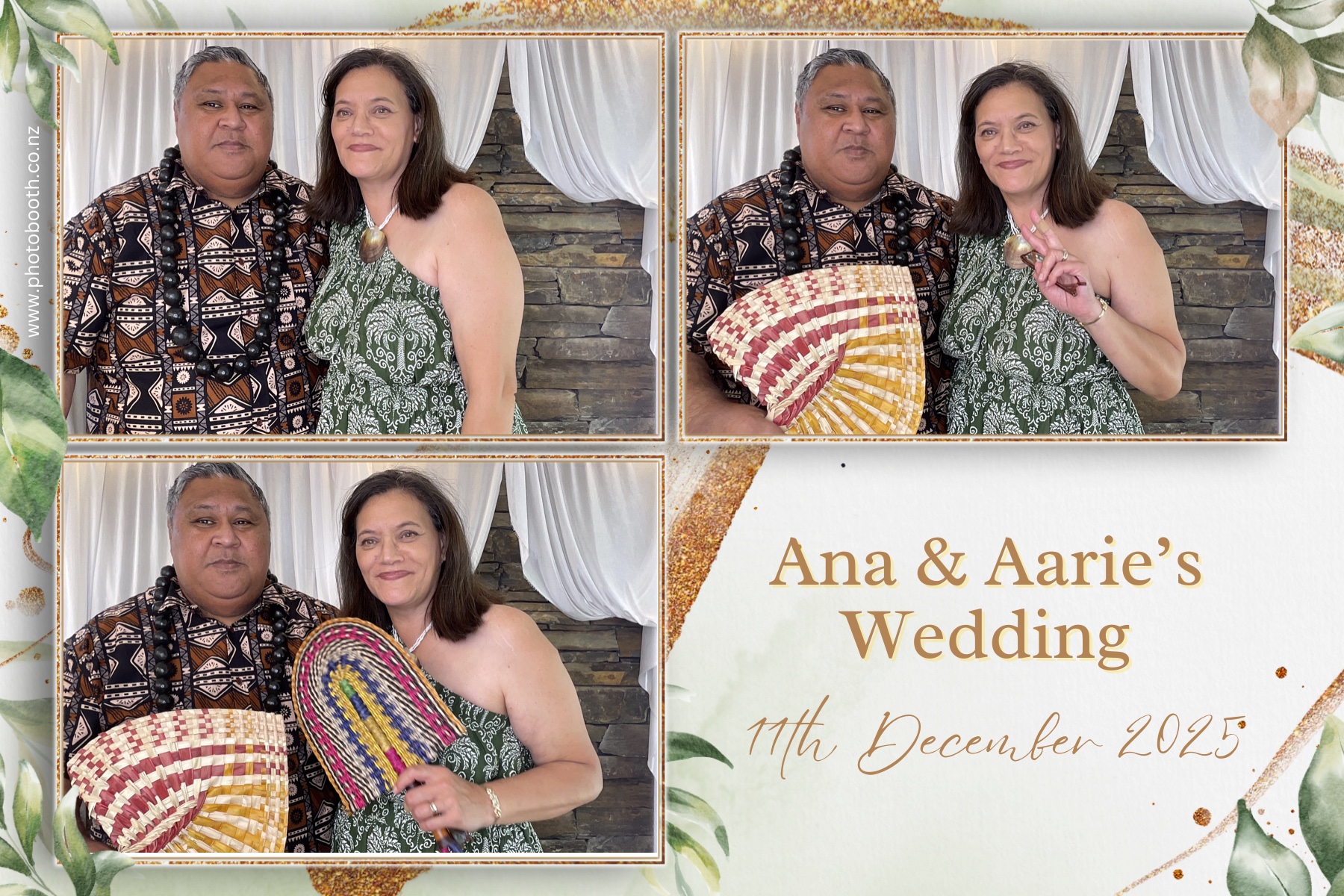 Ana & Arrie's Wedding | View more photos from the event at gallery.photobooth.co.nz/u/SelfieCentral/Ana-Arries-Wedding