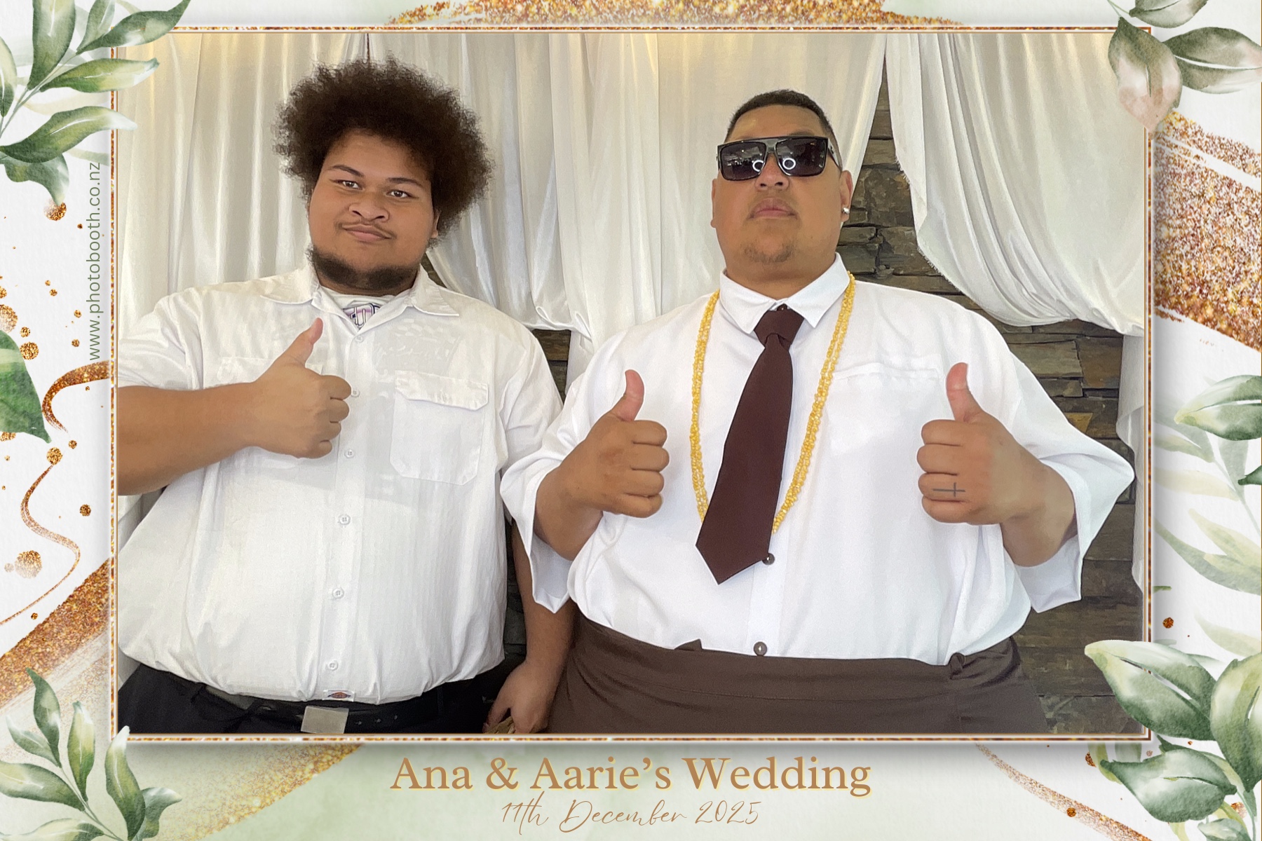 Ana & Arrie's Wedding | View more photos from the event at gallery.photobooth.co.nz/u/SelfieCentral/Ana-Arries-Wedding