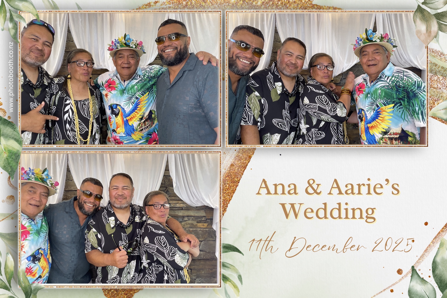Ana & Arrie's Wedding | View more photos from the event at gallery.photobooth.co.nz/u/SelfieCentral/Ana-Arries-Wedding