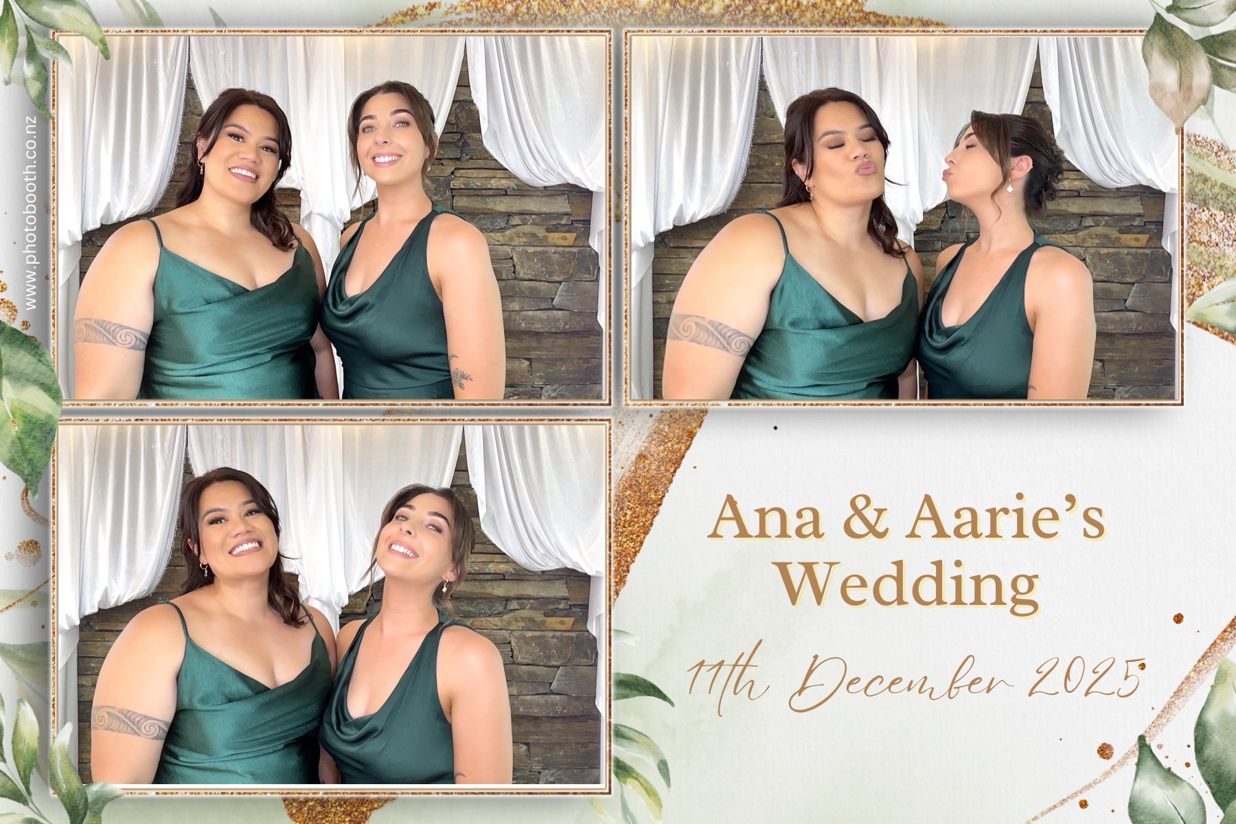 Ana & Arrie's Wedding | View more photos from the event at gallery.photobooth.co.nz/u/SelfieCentral/Ana-Arries-Wedding