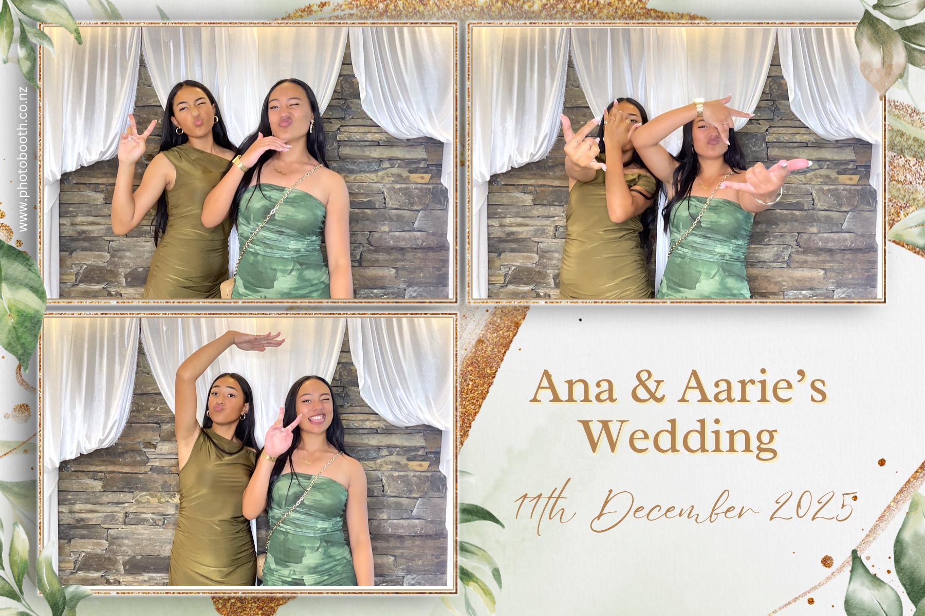 Ana & Arrie's Wedding | View more photos from the event at gallery.photobooth.co.nz/u/SelfieCentral/Ana-Arries-Wedding