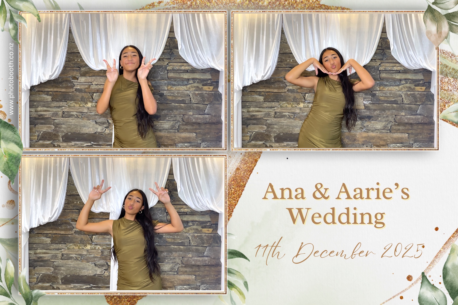 Ana & Arrie's Wedding | View more photos from the event at gallery.photobooth.co.nz/u/SelfieCentral/Ana-Arries-Wedding