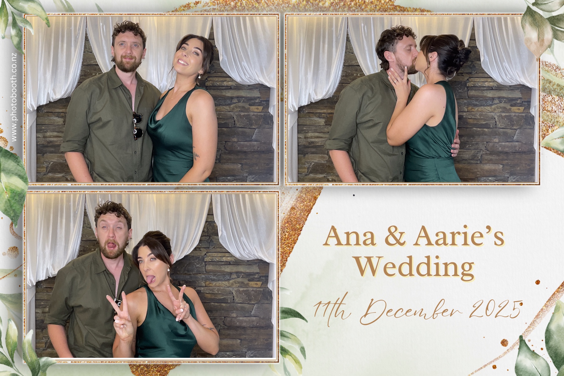 Ana & Arrie's Wedding | View more photos from the event at gallery.photobooth.co.nz/u/SelfieCentral/Ana-Arries-Wedding
