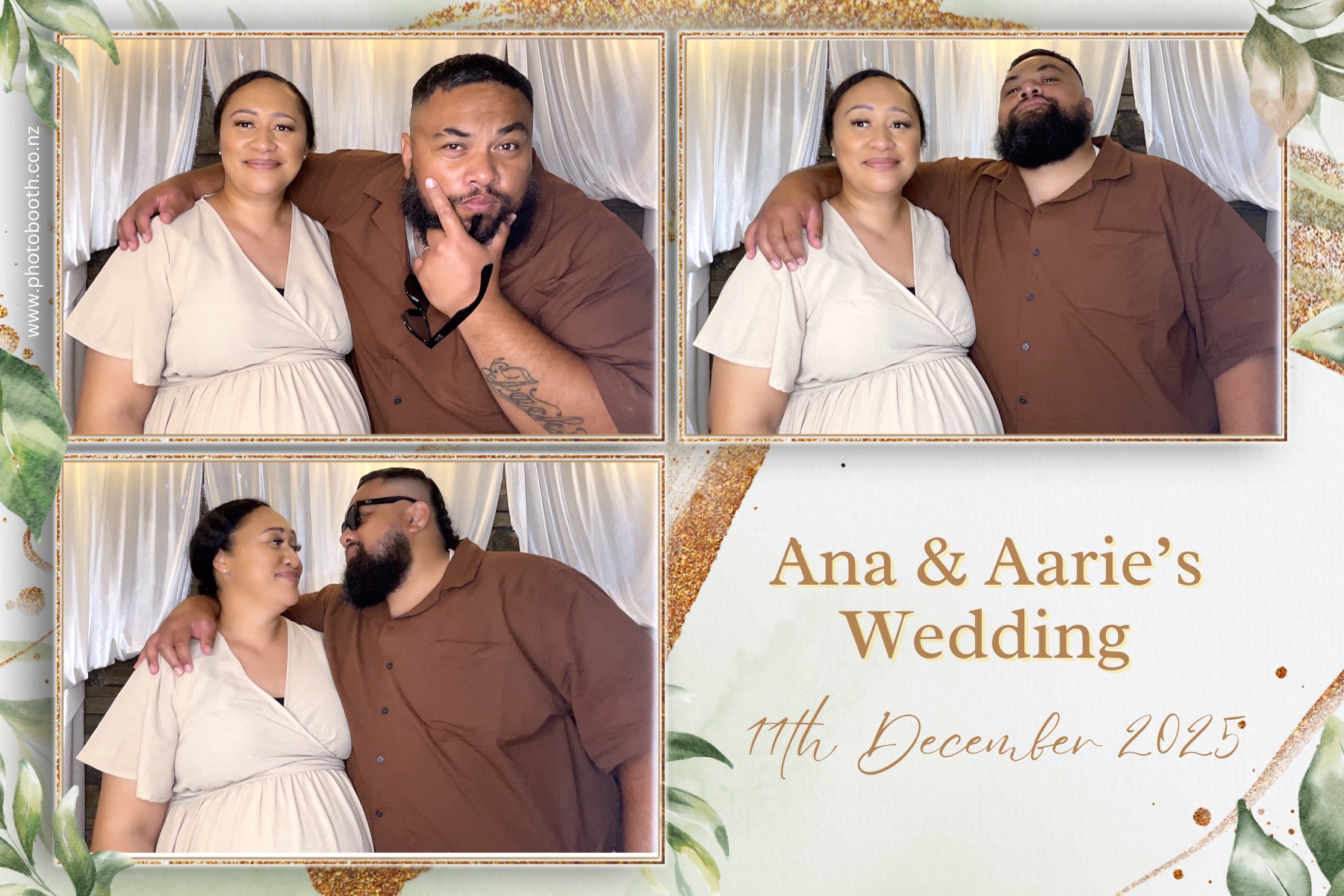 Ana & Arrie's Wedding | View more photos from the event at gallery.photobooth.co.nz/u/SelfieCentral/Ana-Arries-Wedding