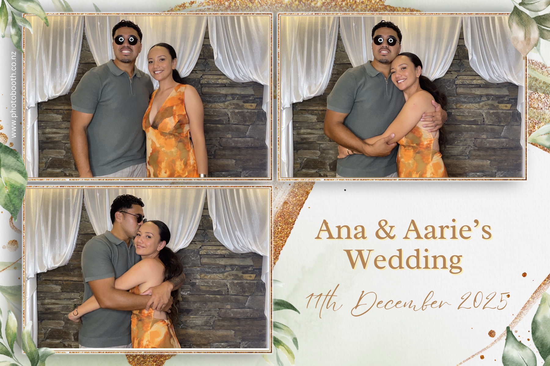 Ana & Arrie's Wedding | View more photos from the event at gallery.photobooth.co.nz/u/SelfieCentral/Ana-Arries-Wedding