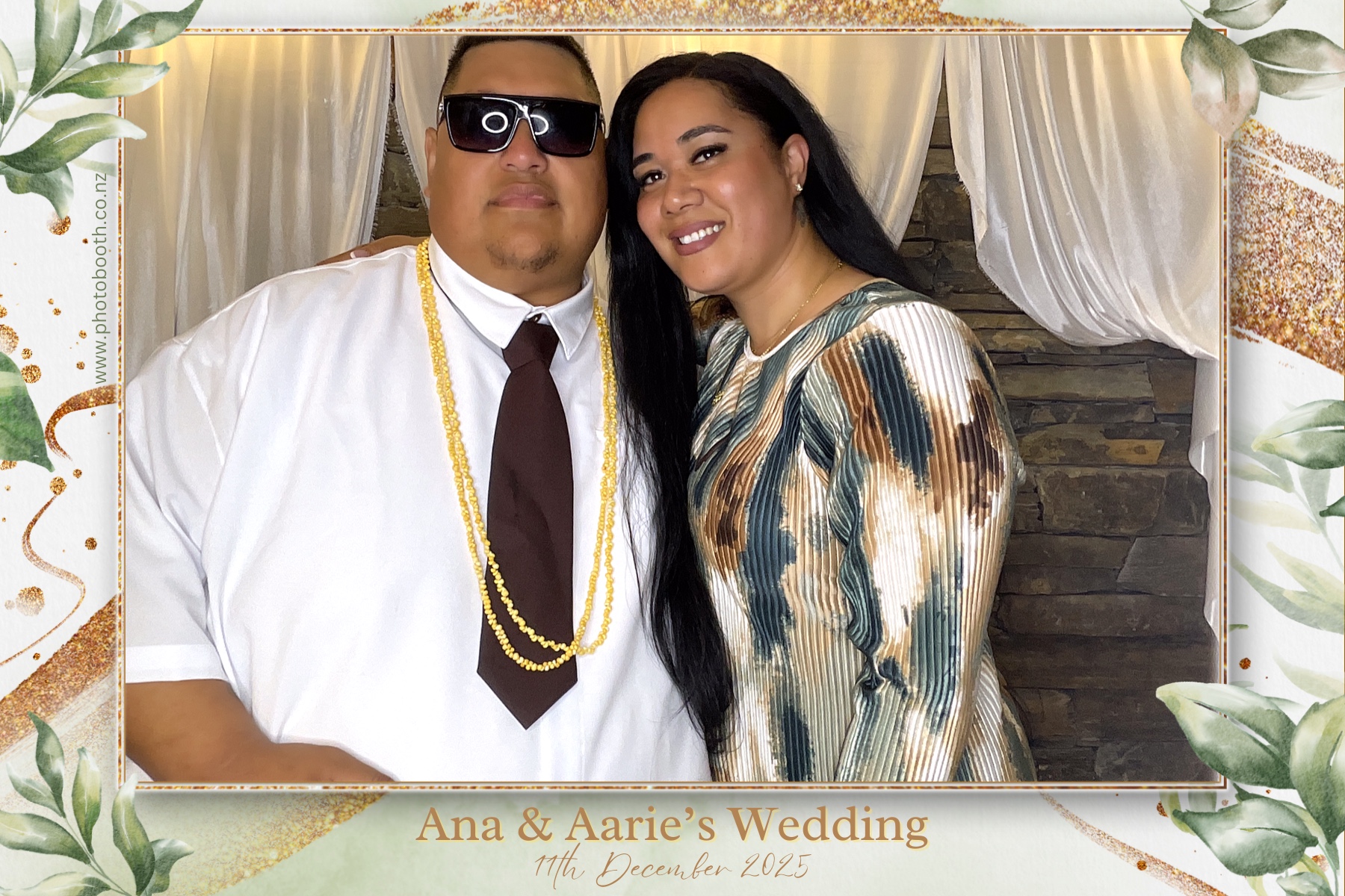 Ana & Arrie's Wedding | View more photos from the event at gallery.photobooth.co.nz/u/SelfieCentral/Ana-Arries-Wedding